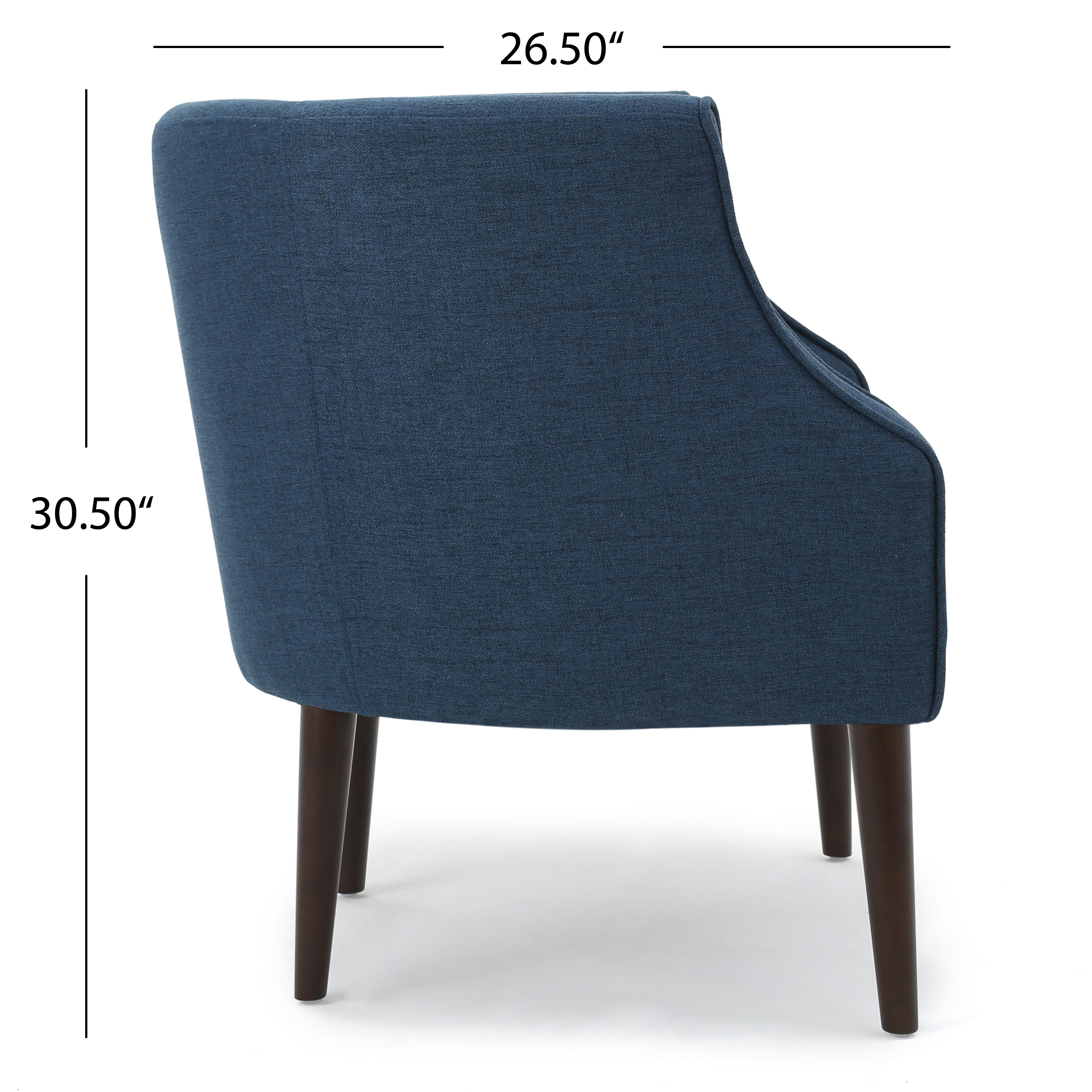 Upholstered Club Chair, picture 4 of 5