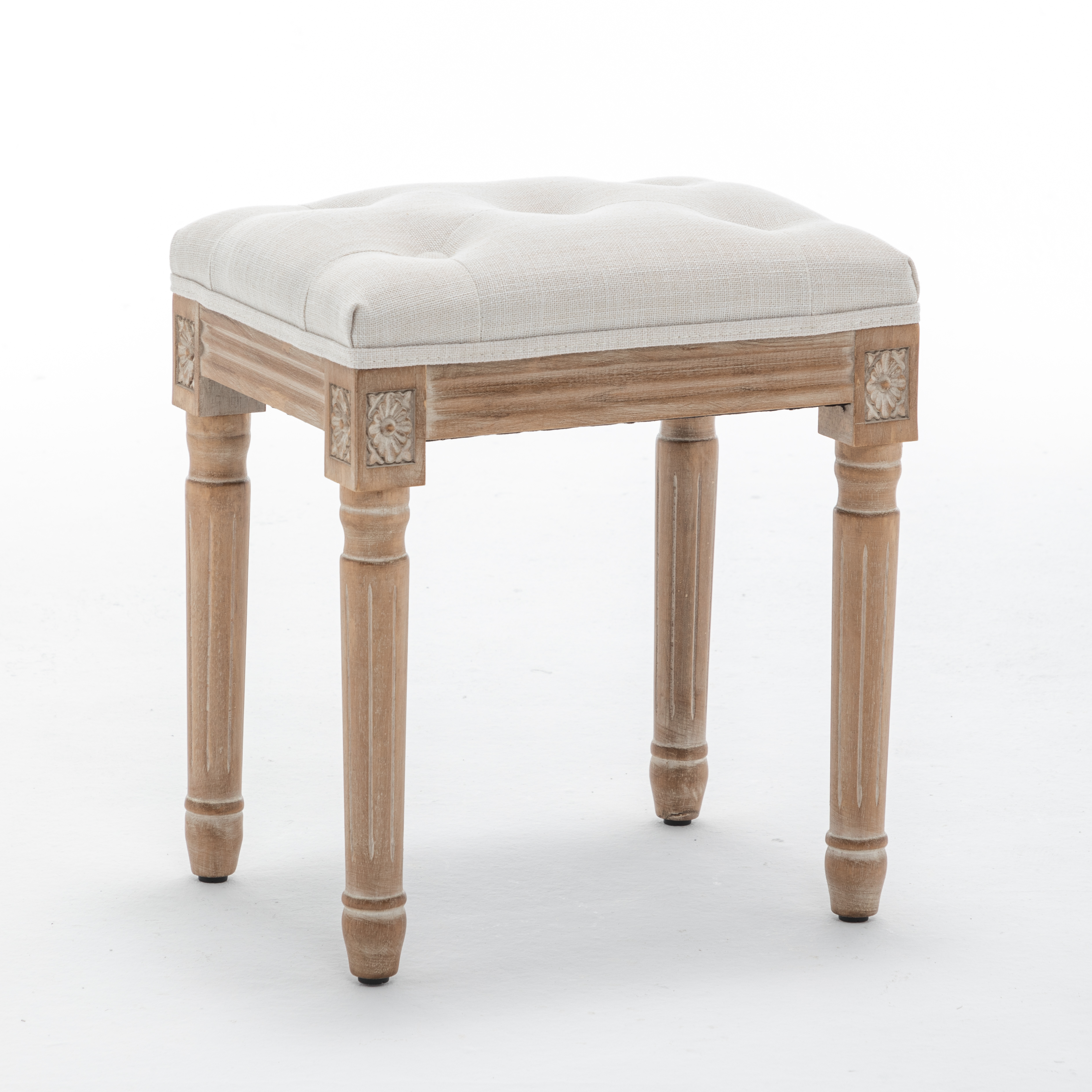 Tufted Vanity Stool, picture 2 of 5