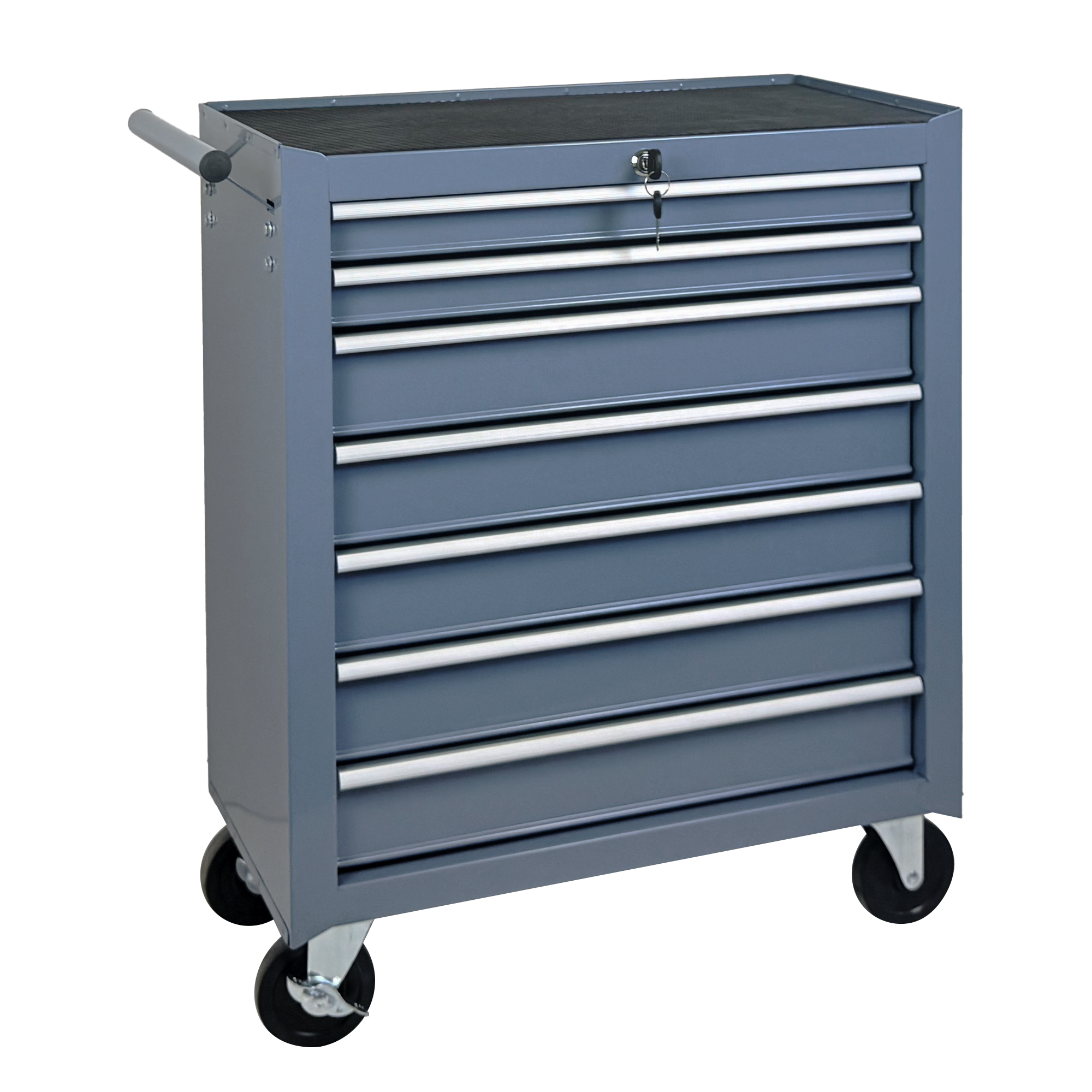 Rolling Tool Chest with 7-Drawer Tool Box with Wheels Multifunctional Tool Cart Mechanic Tool Storage Cabinet for Garage, Warehouse, Workshop, Repair Shop -GREY — foto 12