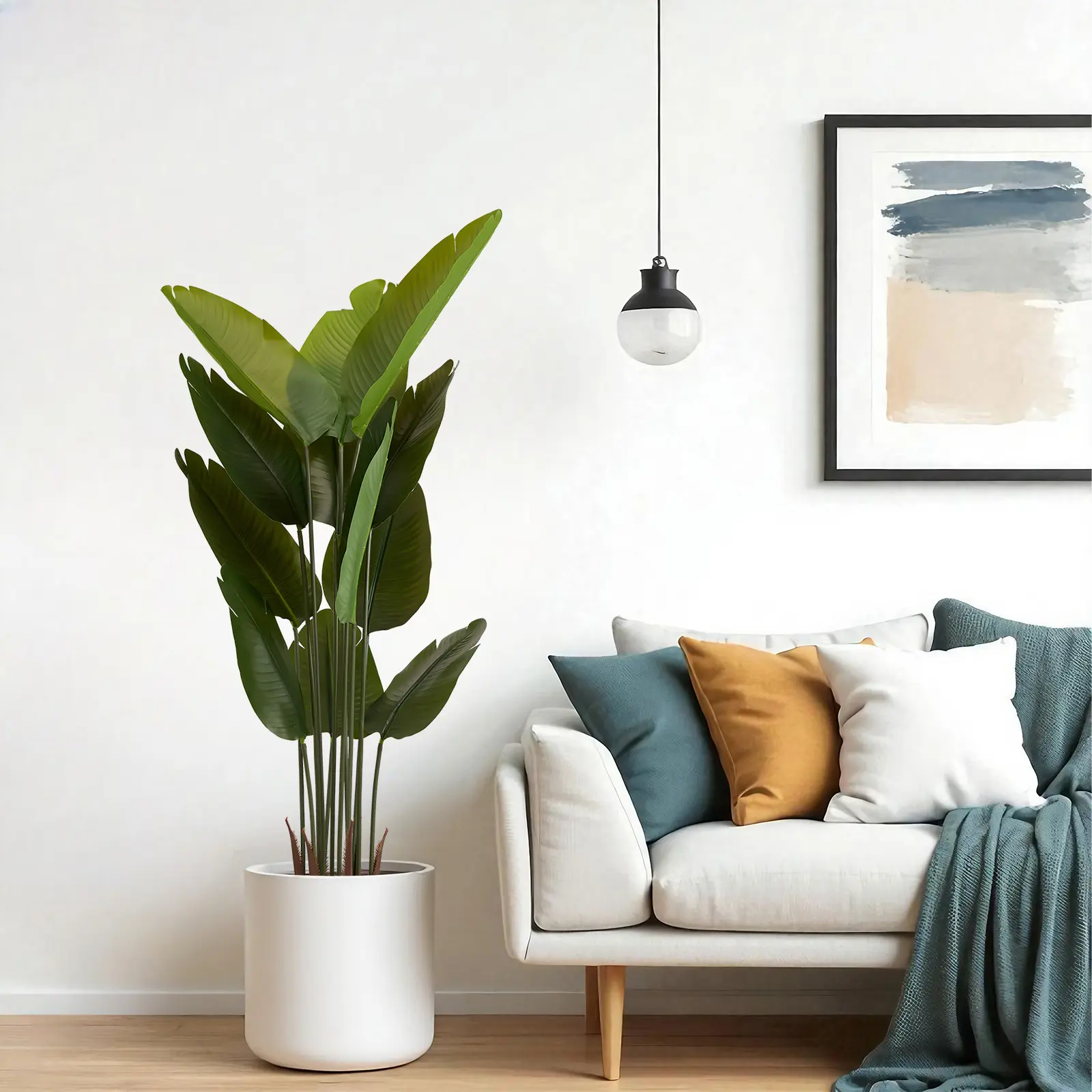 Artificial Bird of Paradise Plant, 5.2ft Tall