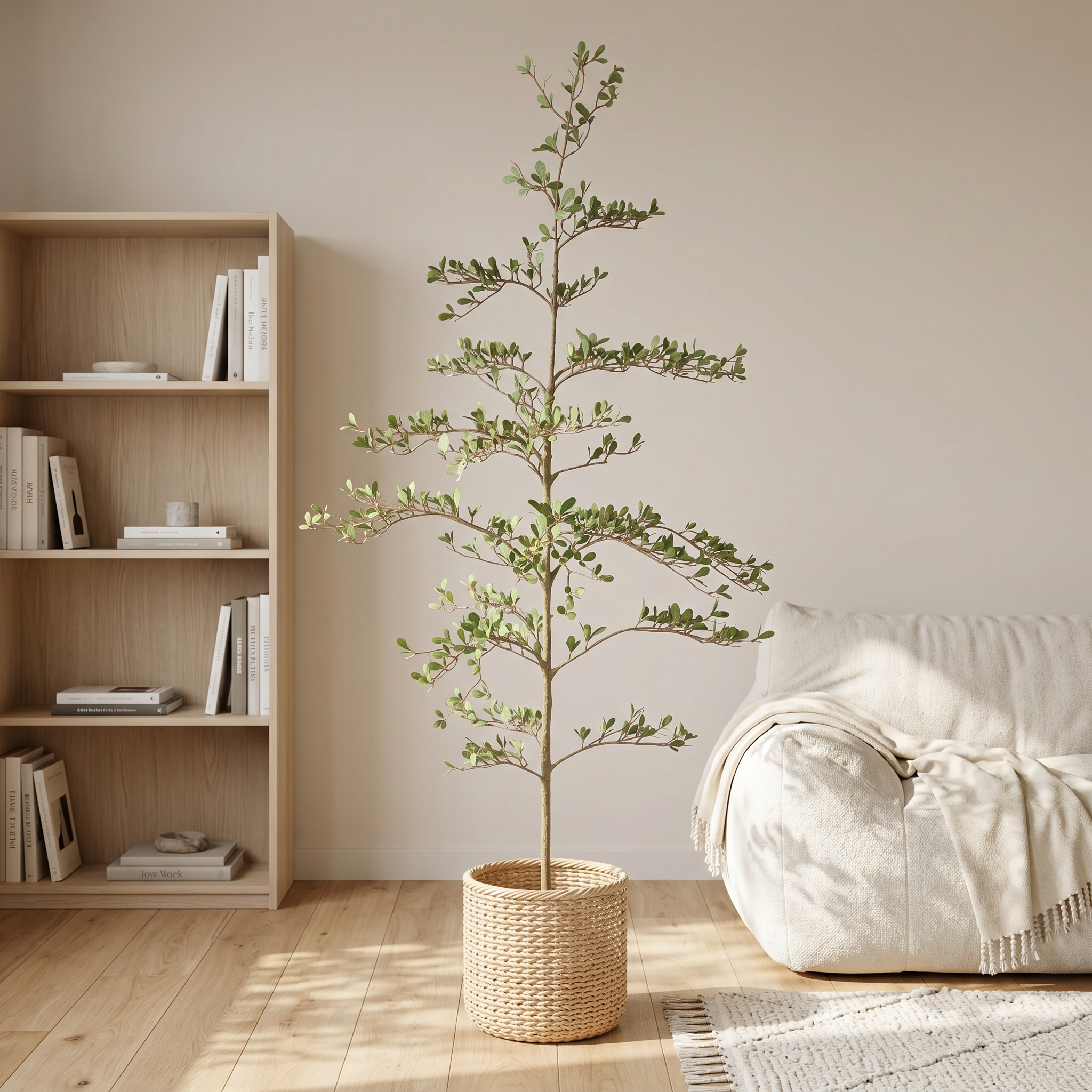 Artificial Spiral Plant Set