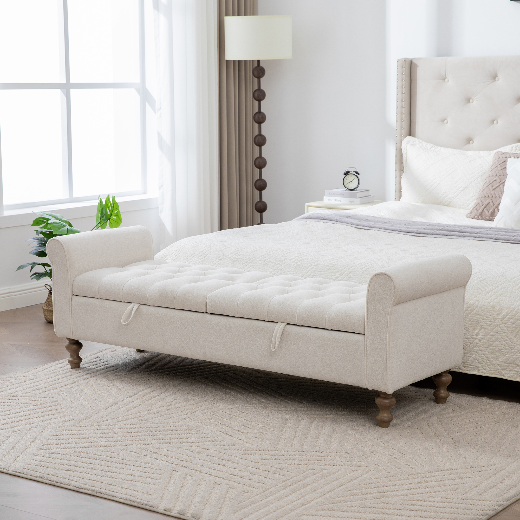 Upholstered Storage Bench