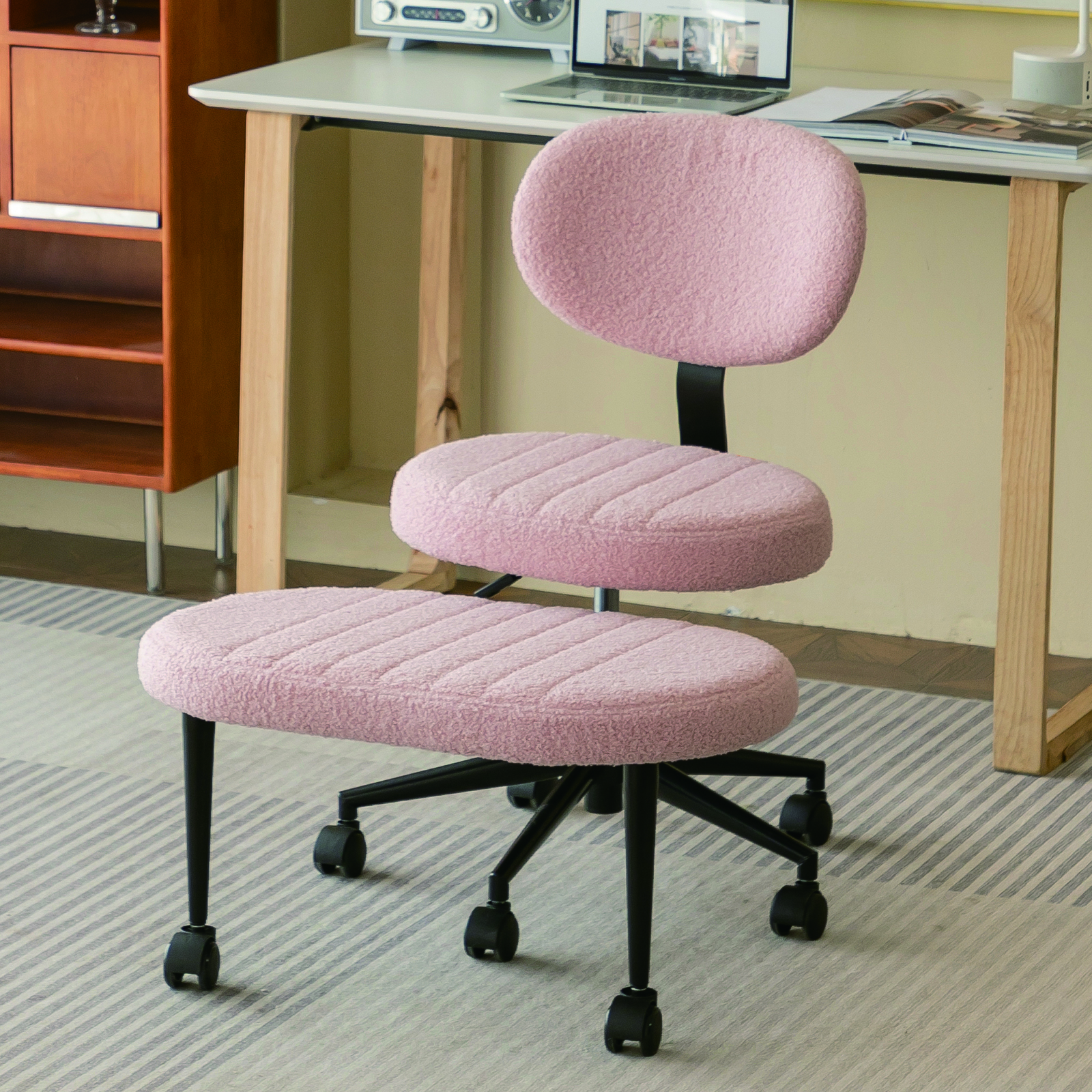 Ergonomic Office Chair Multi-Position Cross Legged Design