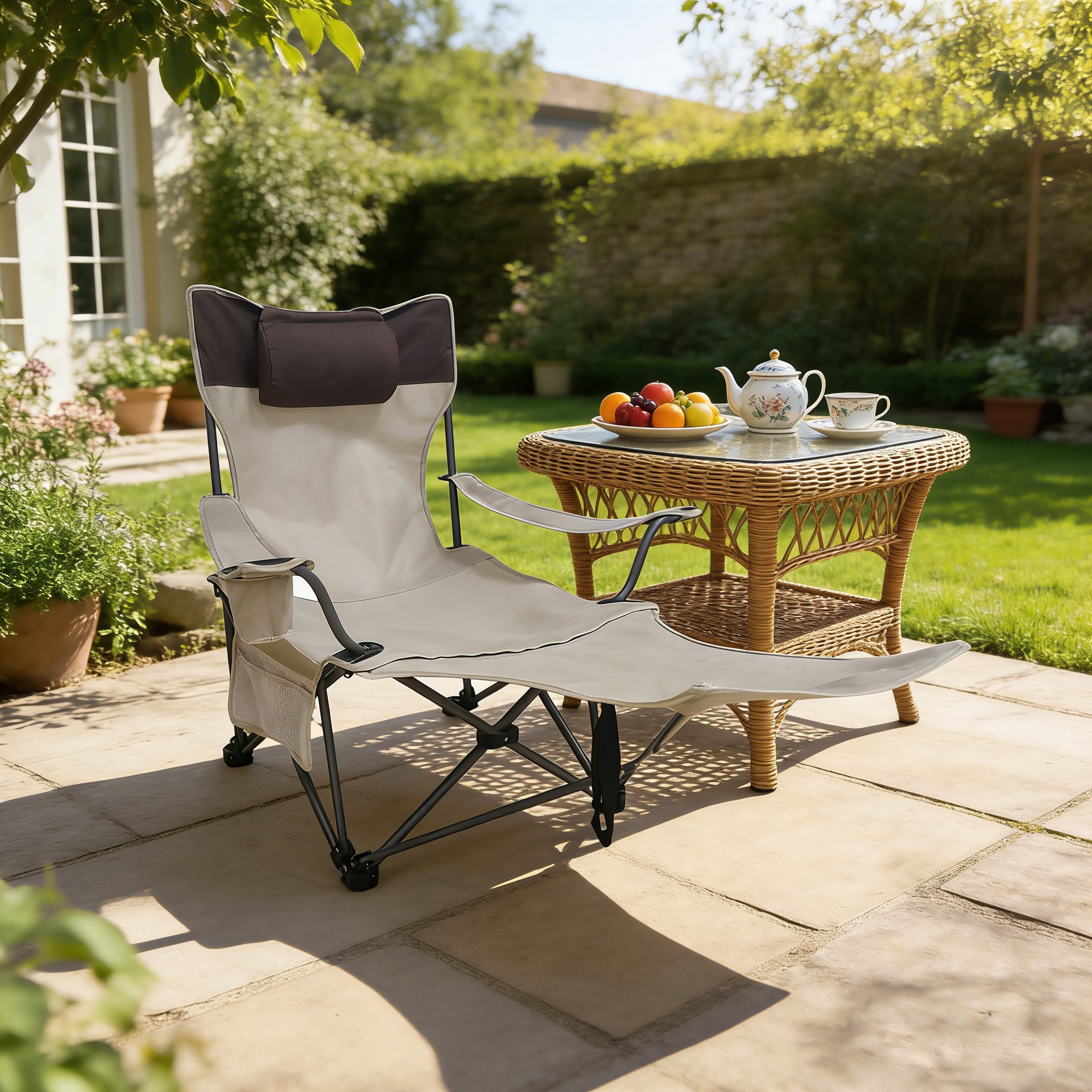 Outdoor Camping Reclining Chair