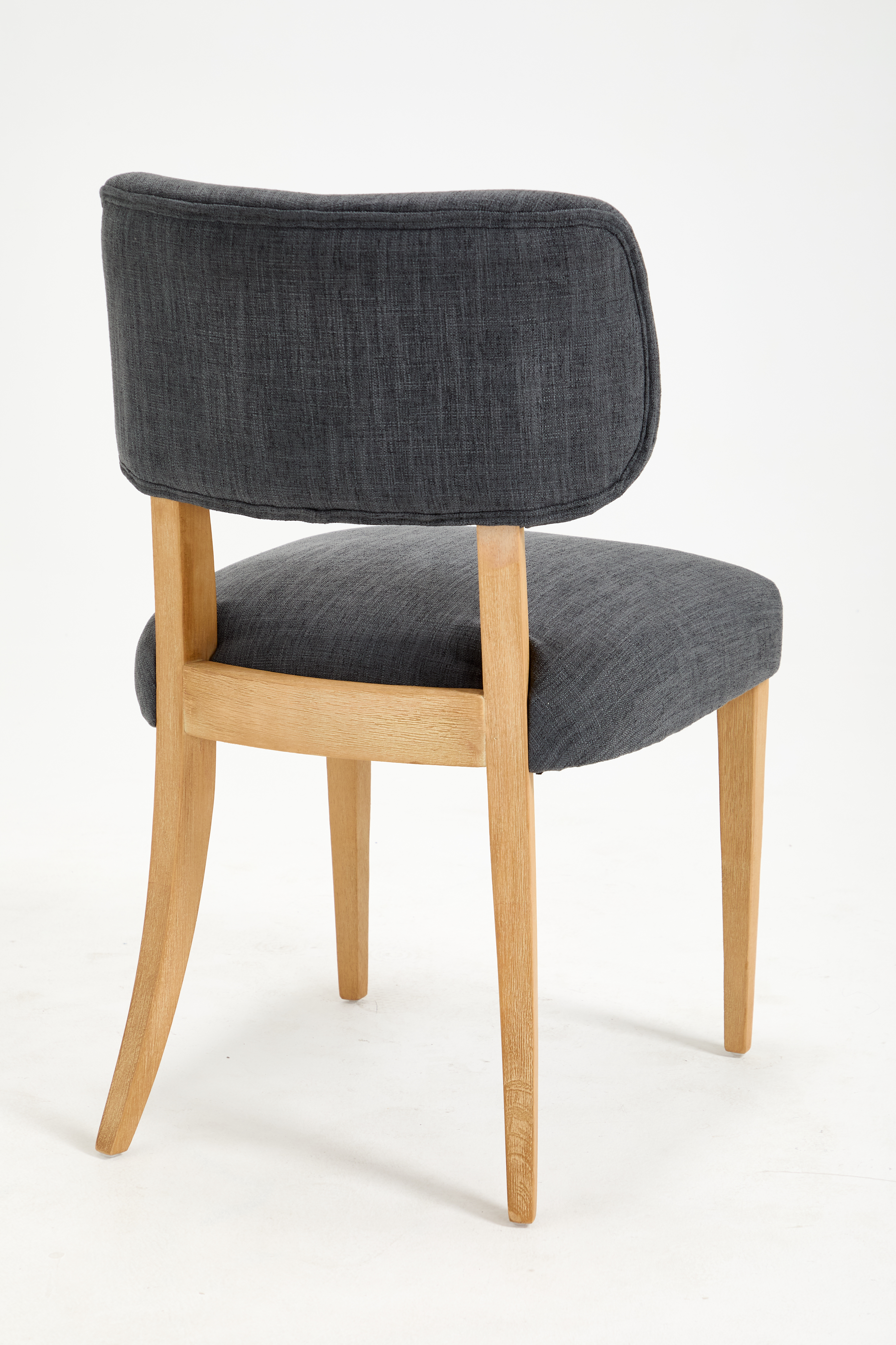 Wooden Dining Chairs Set of 2, Modern Fabric Upholstered Dining Room Chair Kitchen Chairs, Farmhouse Dinner Chair for Kitchen Dining Room 4
