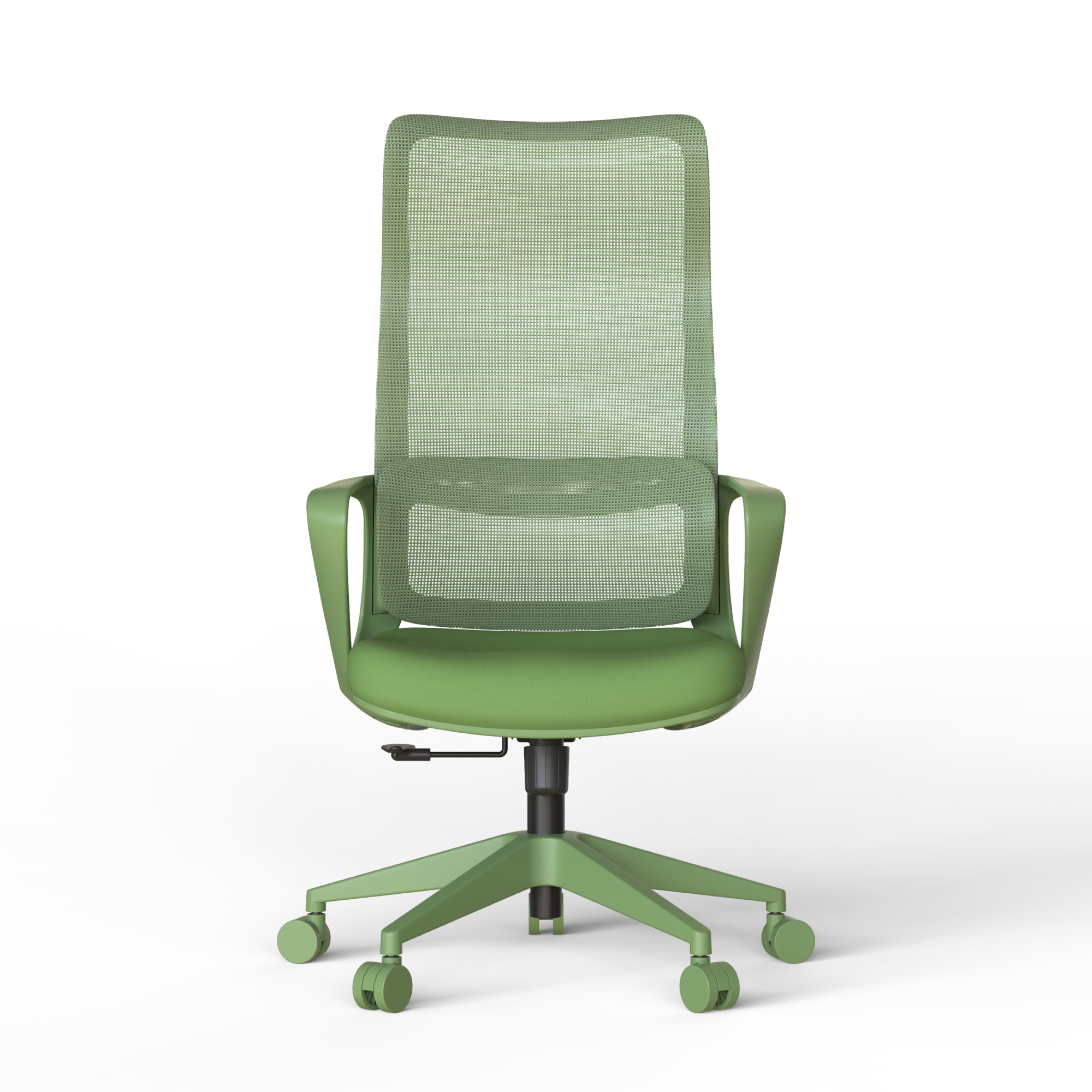 Ergonomic Colorful Office Chair 350LBS Home Office Mesh Breathable High Back, With Adjustable Lumbar Support Computer Chair, Integrated Molded Foam Seat Cushion, Fireproof (Green) — foto 6