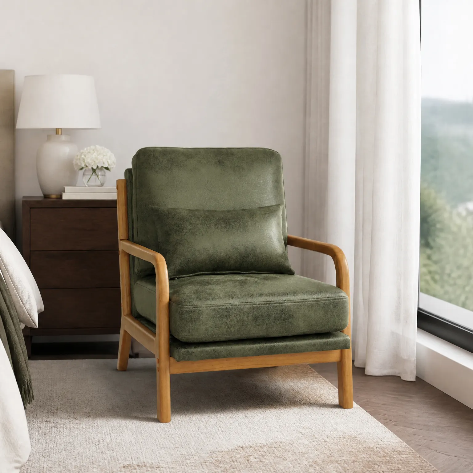 Wooden Lounge Chair