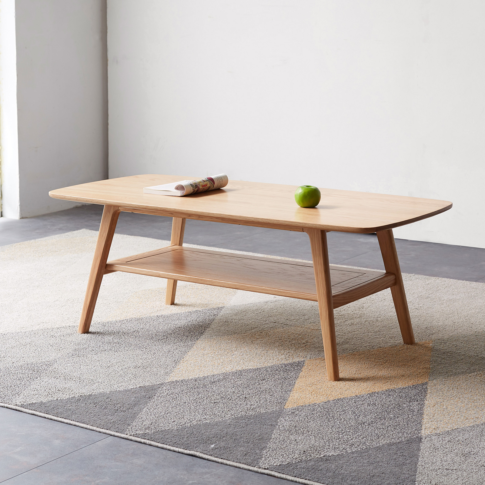 Solid Oak Coffee Table, picture 3 of 4