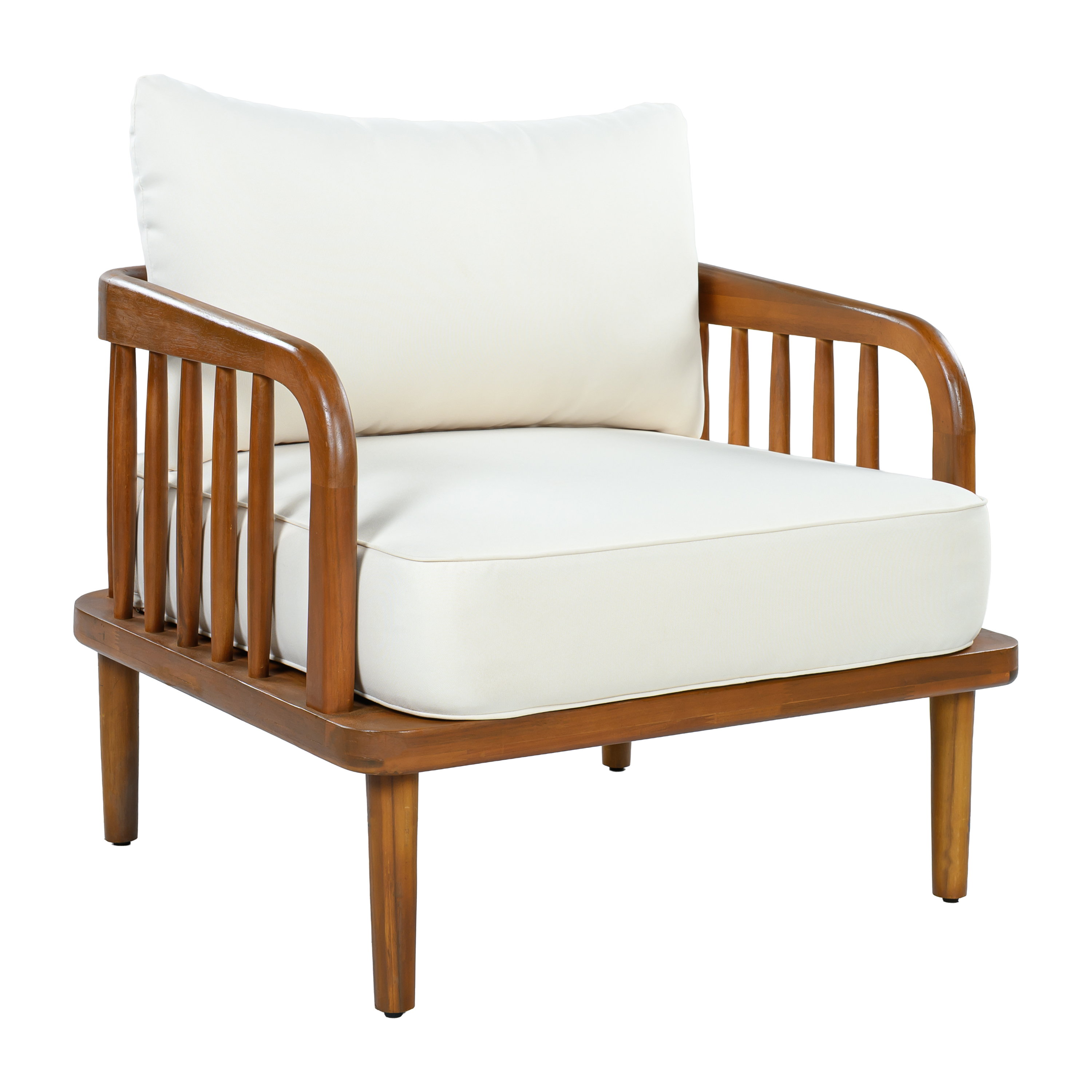 Acacia Wood Outdoor Patio Chair, picture 2 of 5