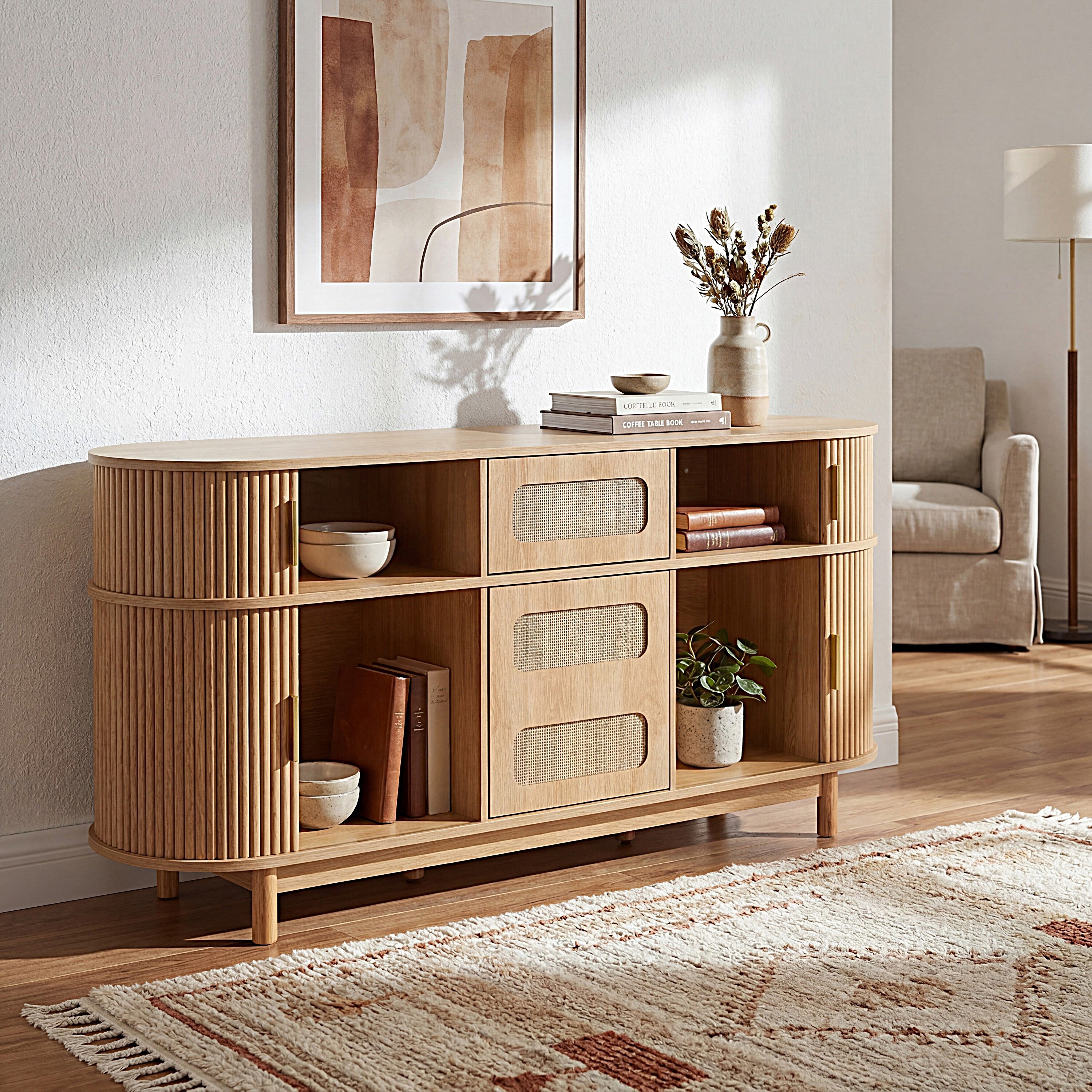 MDF Sideboard Buffet Cabinet, picture 3 of 5