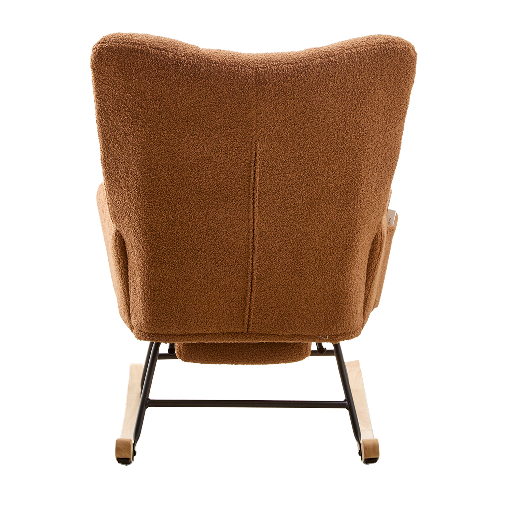 Teddy Fabric Glider Rocker, picture 1 of 5