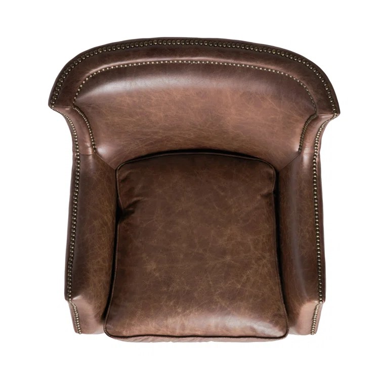 Genuine Leather Single Sofa — foto 4
