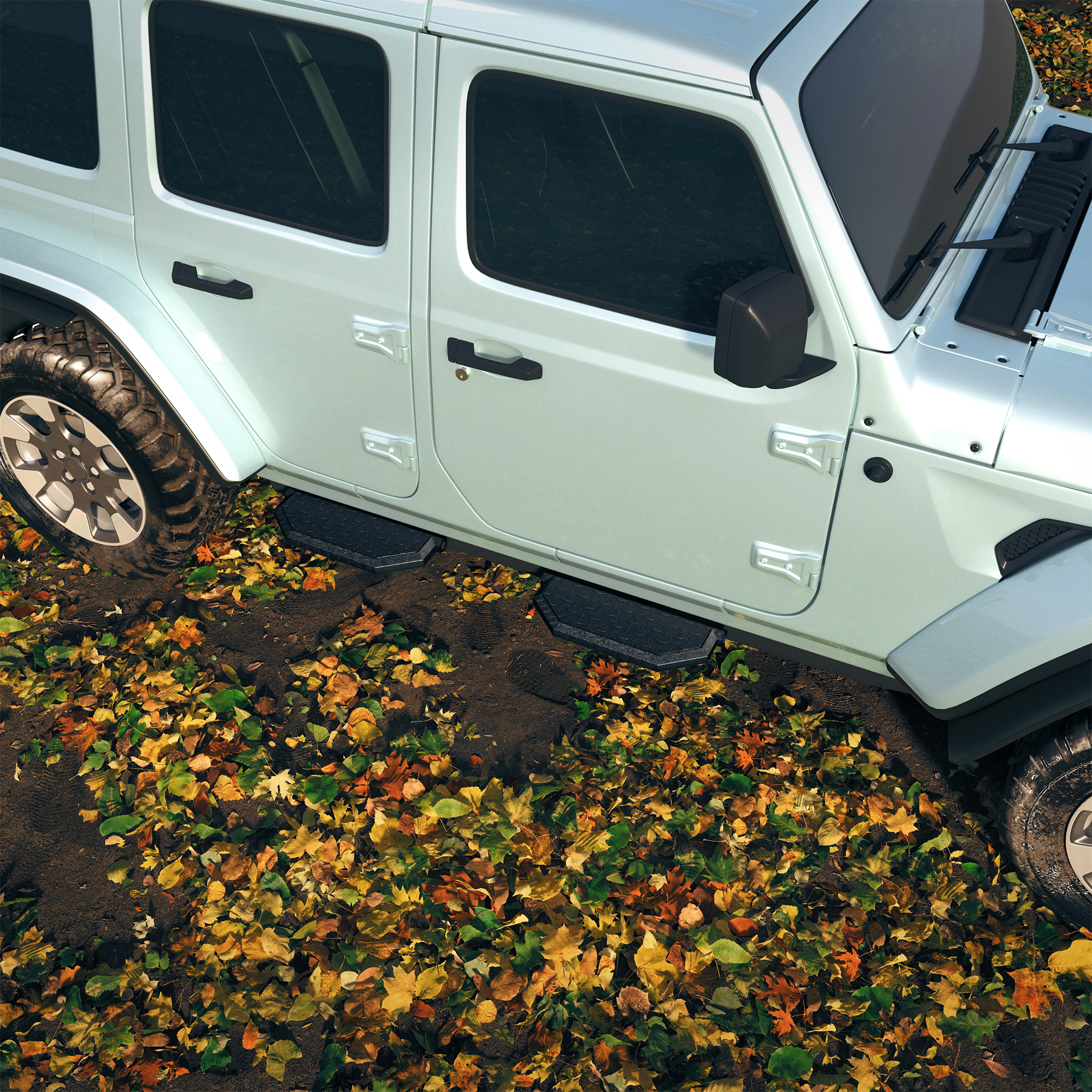 Running Boards For 2018-2025Jeep Wrangler JL / 20-26 Jeep Gladiator JT 4 Doors — foto 6