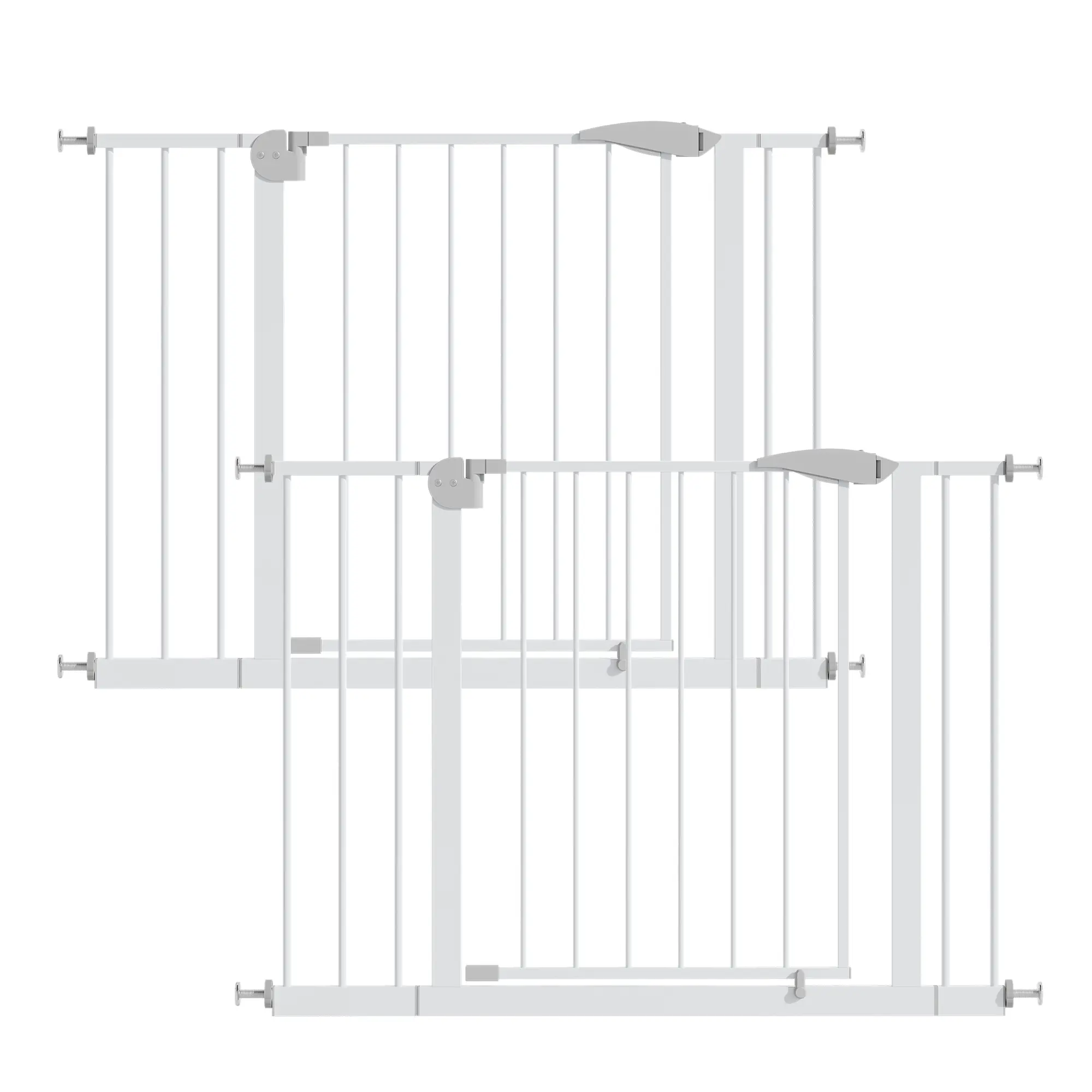 2 Pack 29.5-44.1" Wide Baby Gate
