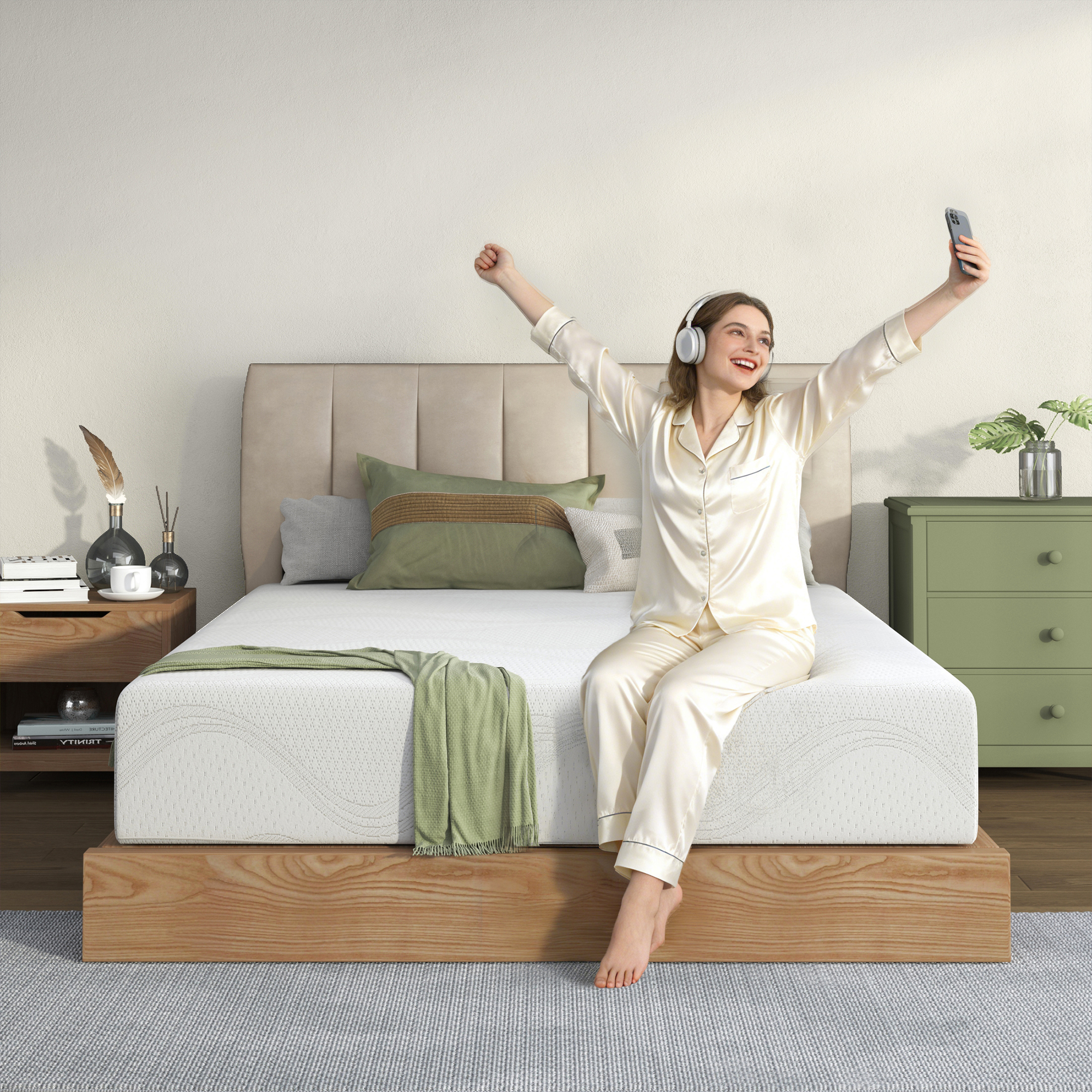 King Size Memory Foam Mattress — photo 6