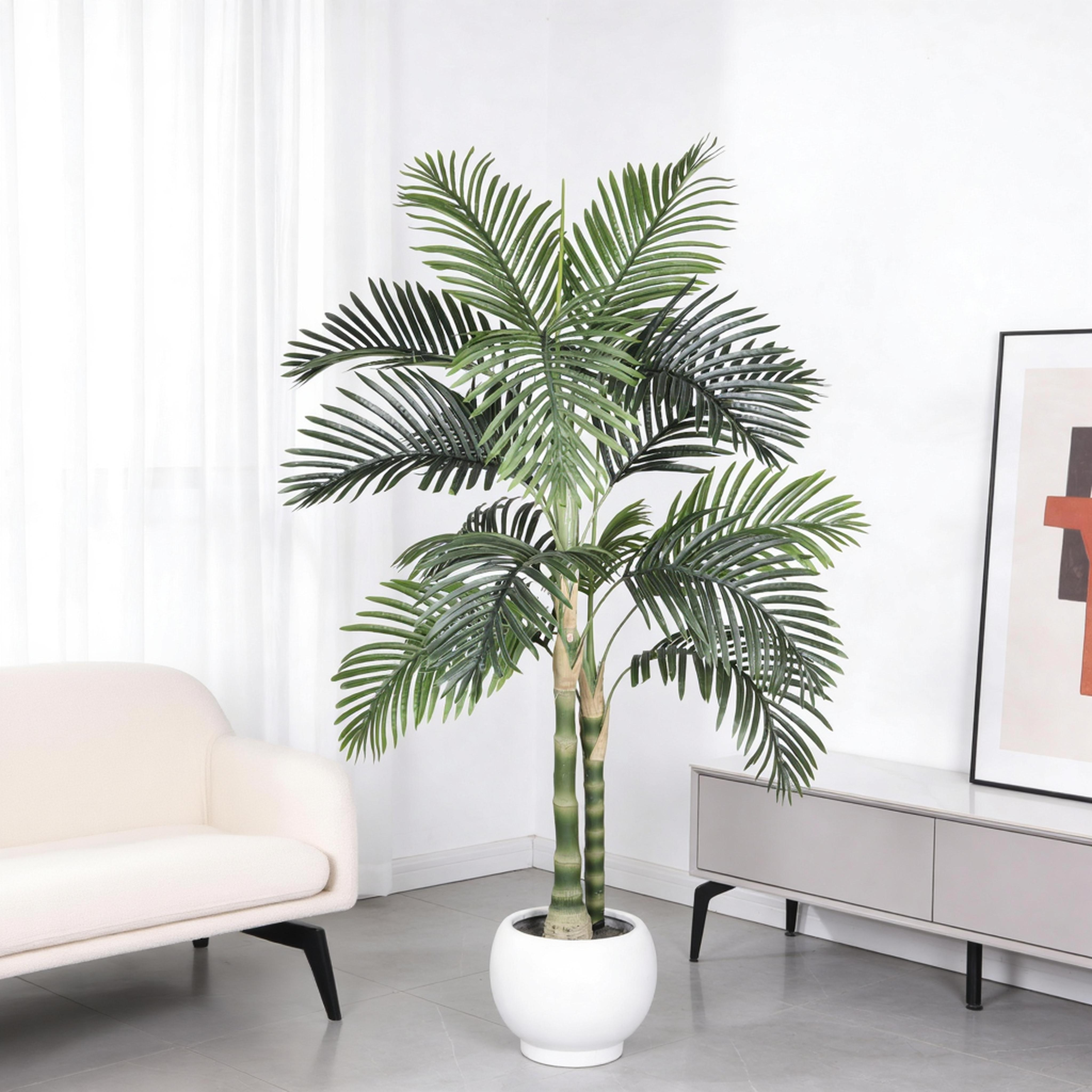 Artificial Spiral Plant Set