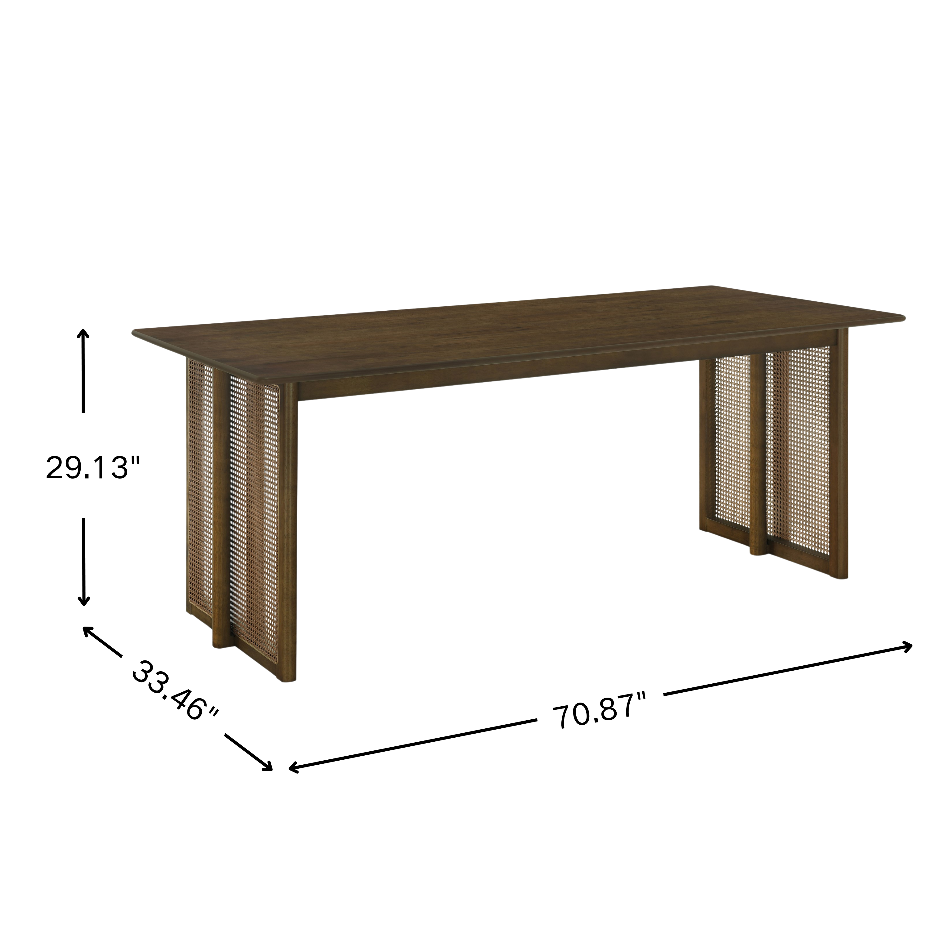 Rubber Wood Dining Table, picture 4 of 4