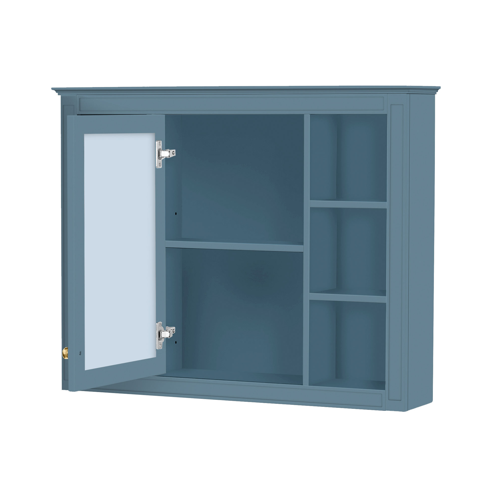 36'' Bathroom Vanity with  Medicine Cabinet, Modern Bathroom Storage Cabinet with 2 Soft Closing Doors, Single Sink Bathroom Vanity — foto 8