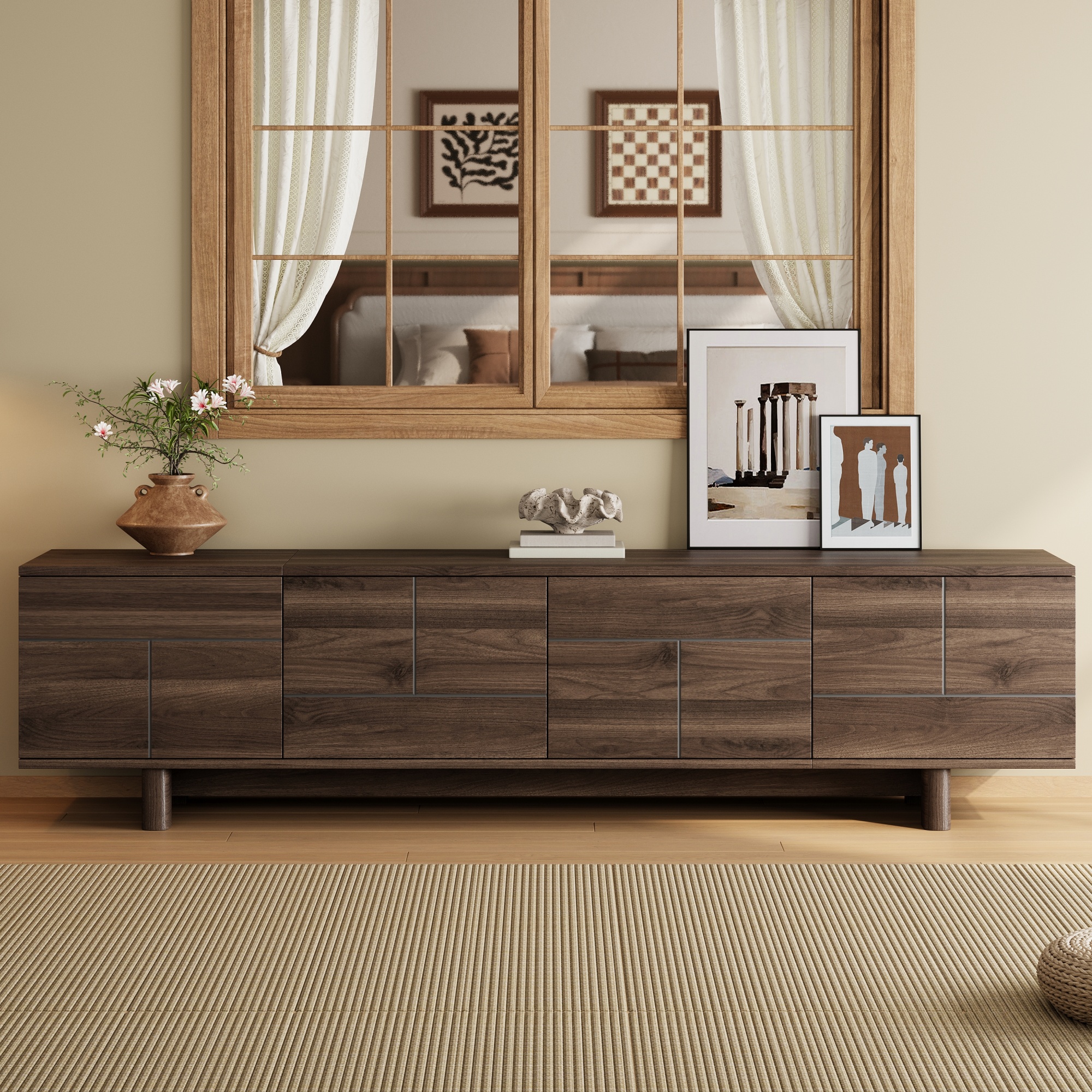 78 inch Modern TV Stand