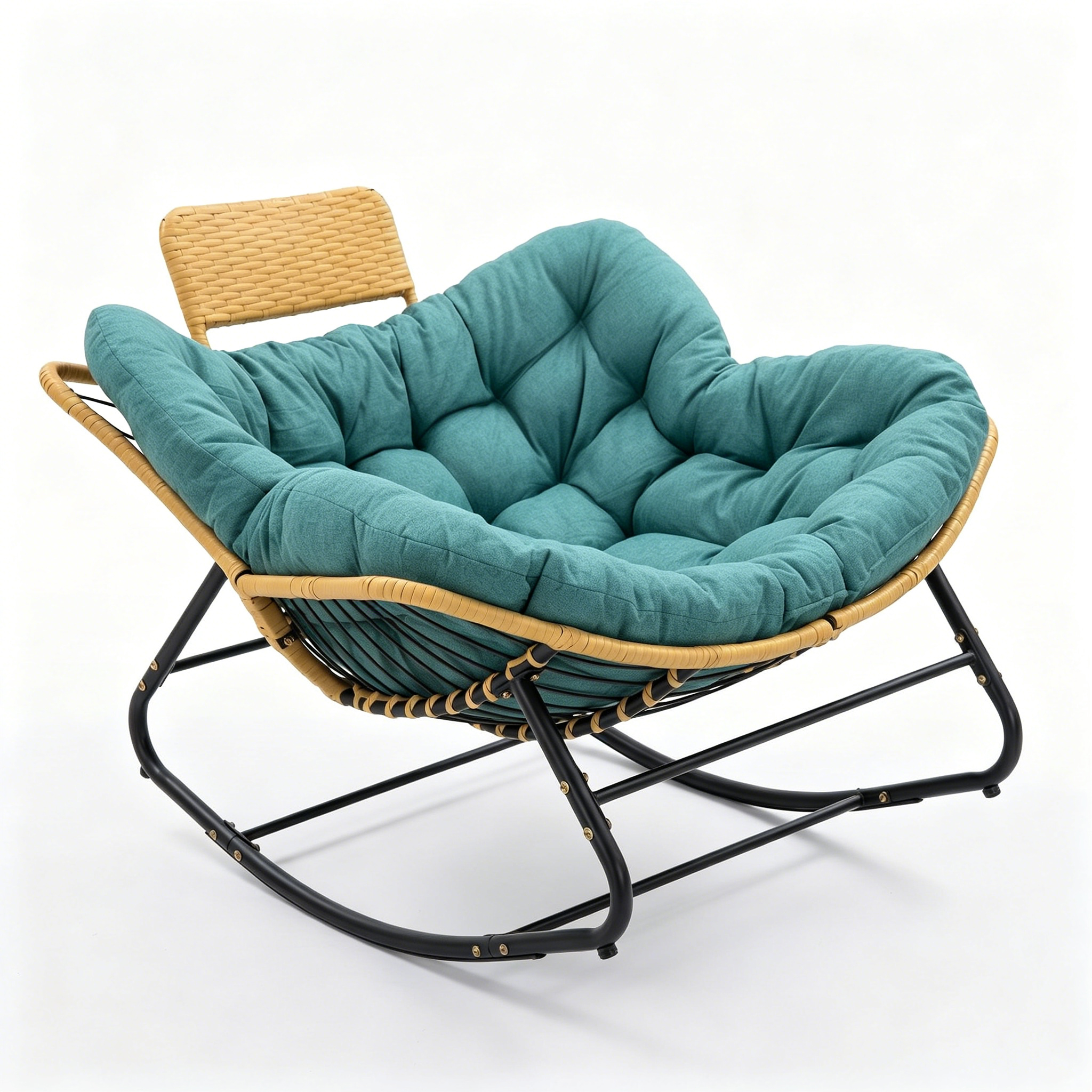 Papasan Rocking Chair