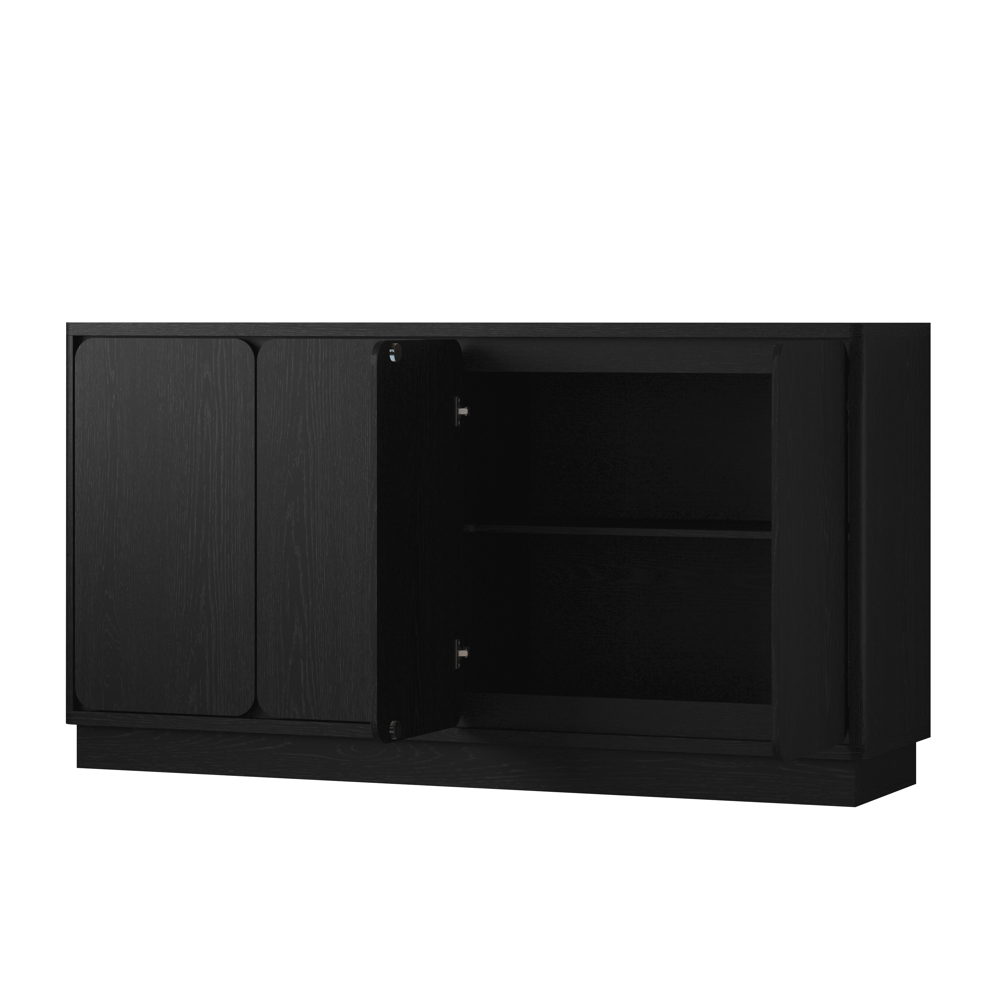 4-Door Sideboard Buffet Cabinet