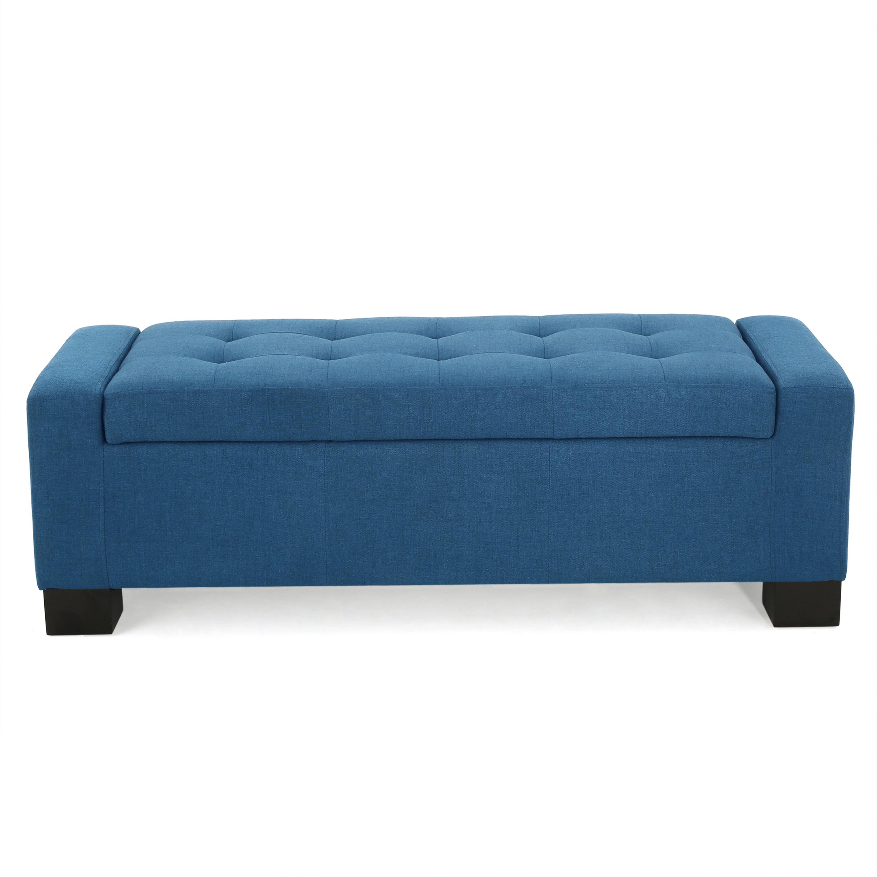 Tufted Storage Ottoman Bench, picture 2 of 5