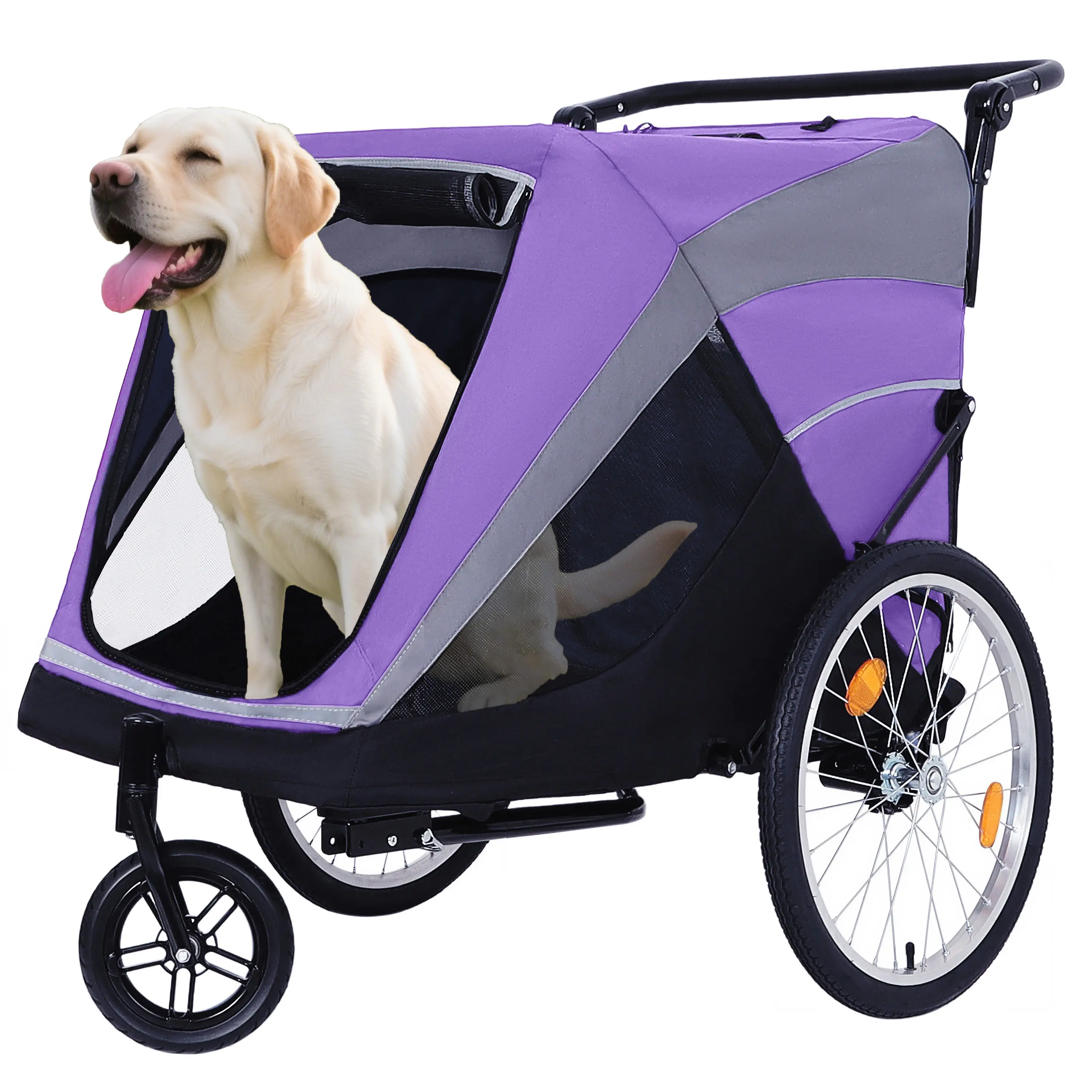 2-in-1 Bike Trailer & Push Cart