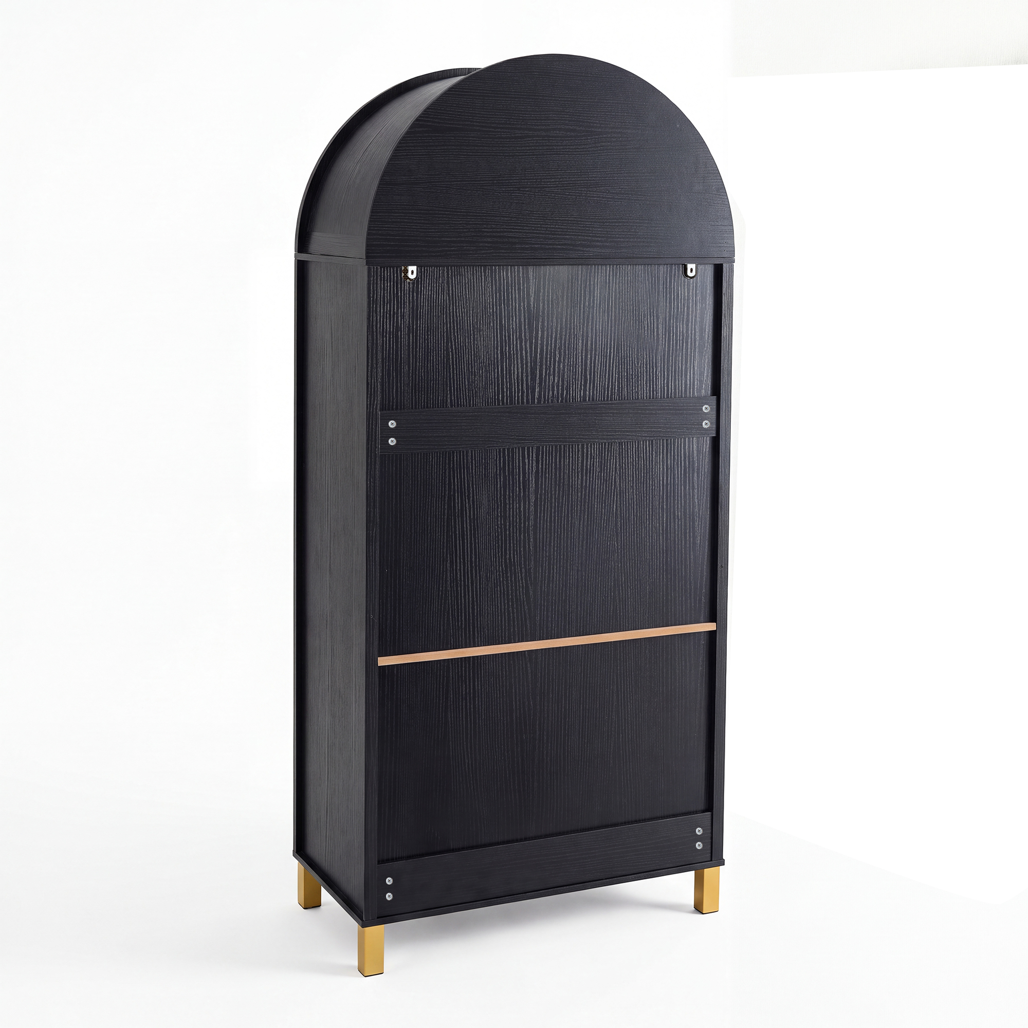 Tall Arched Storage Cabinet