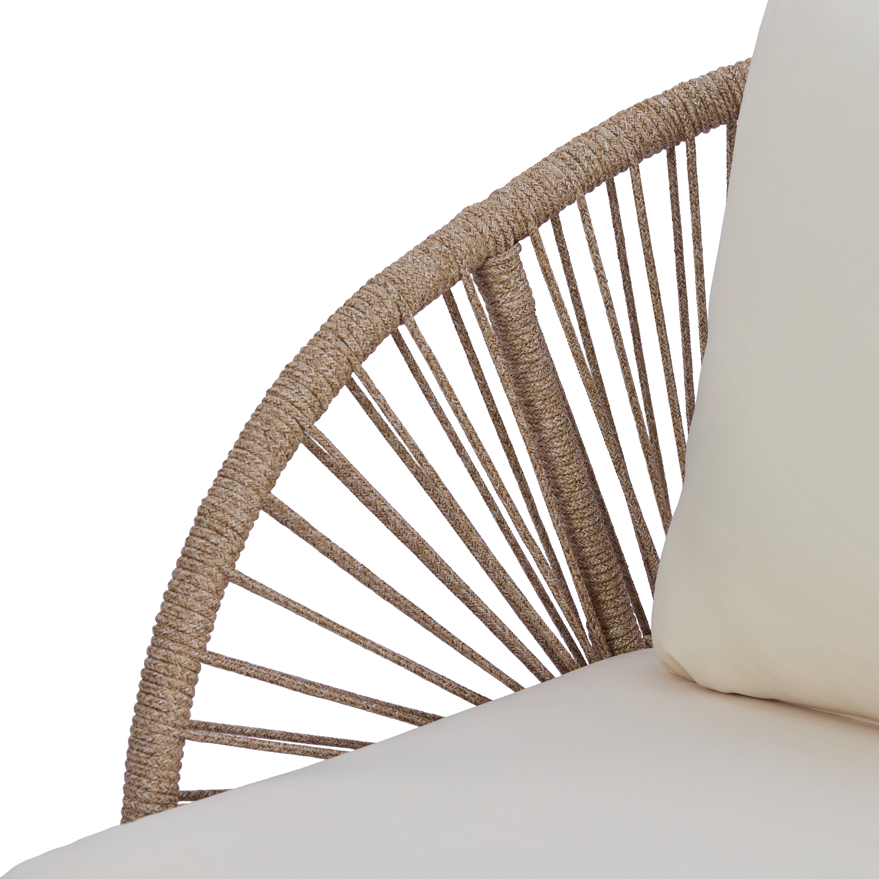 Acacia Wood Patio Loveseat Set, picture 3 of 4