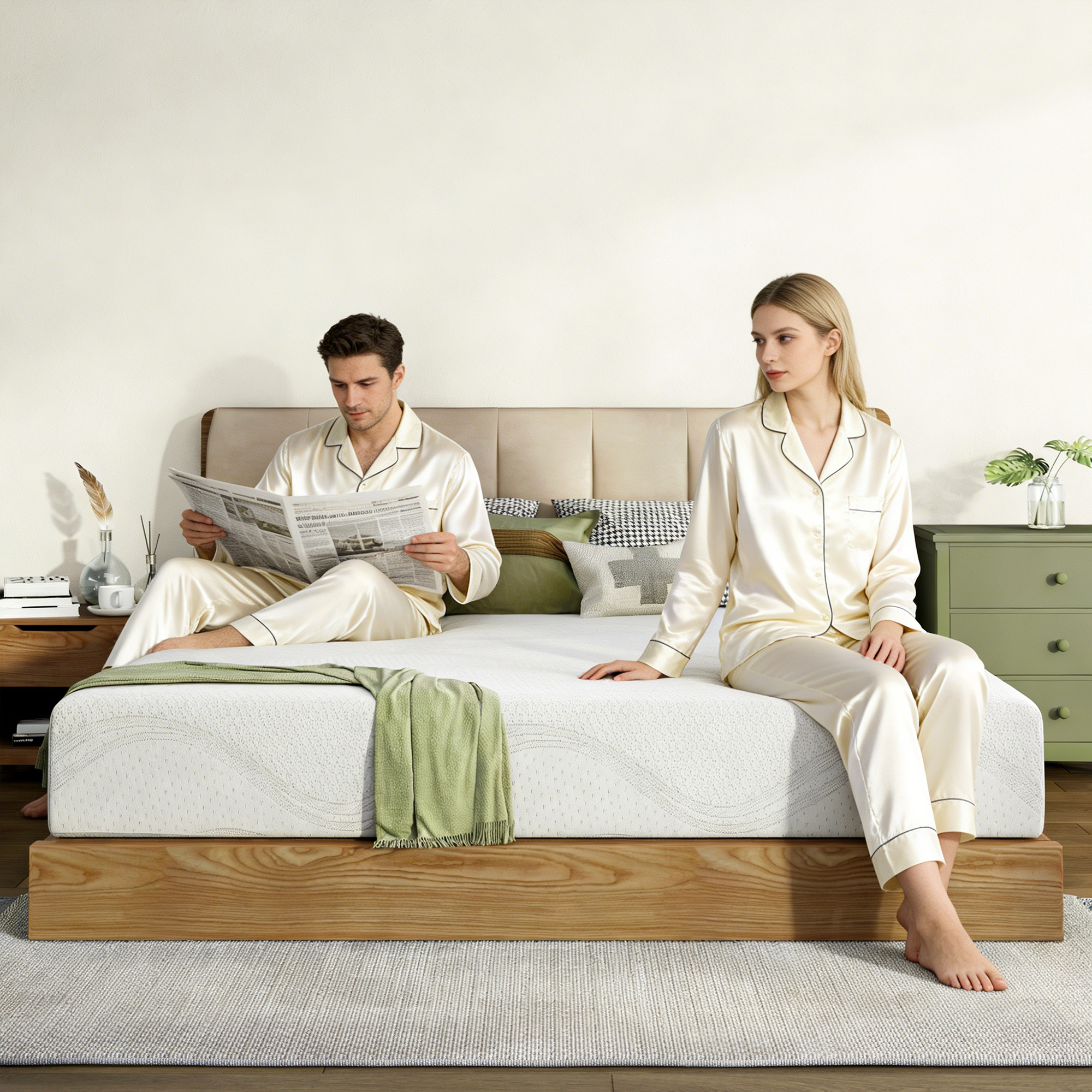 Queen Size Memory Foam Mattress — photo 3