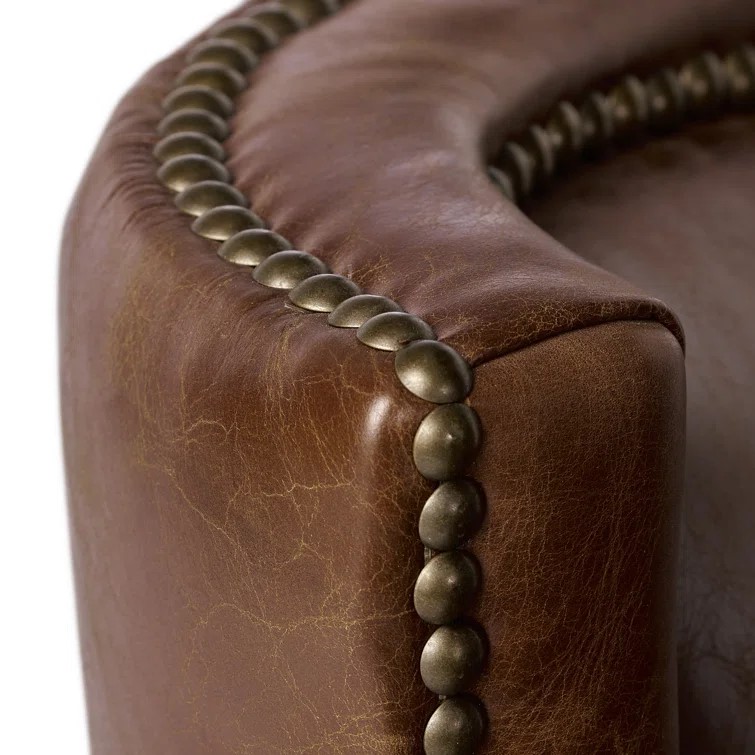 Genuine Leather Single Sofa — foto 8