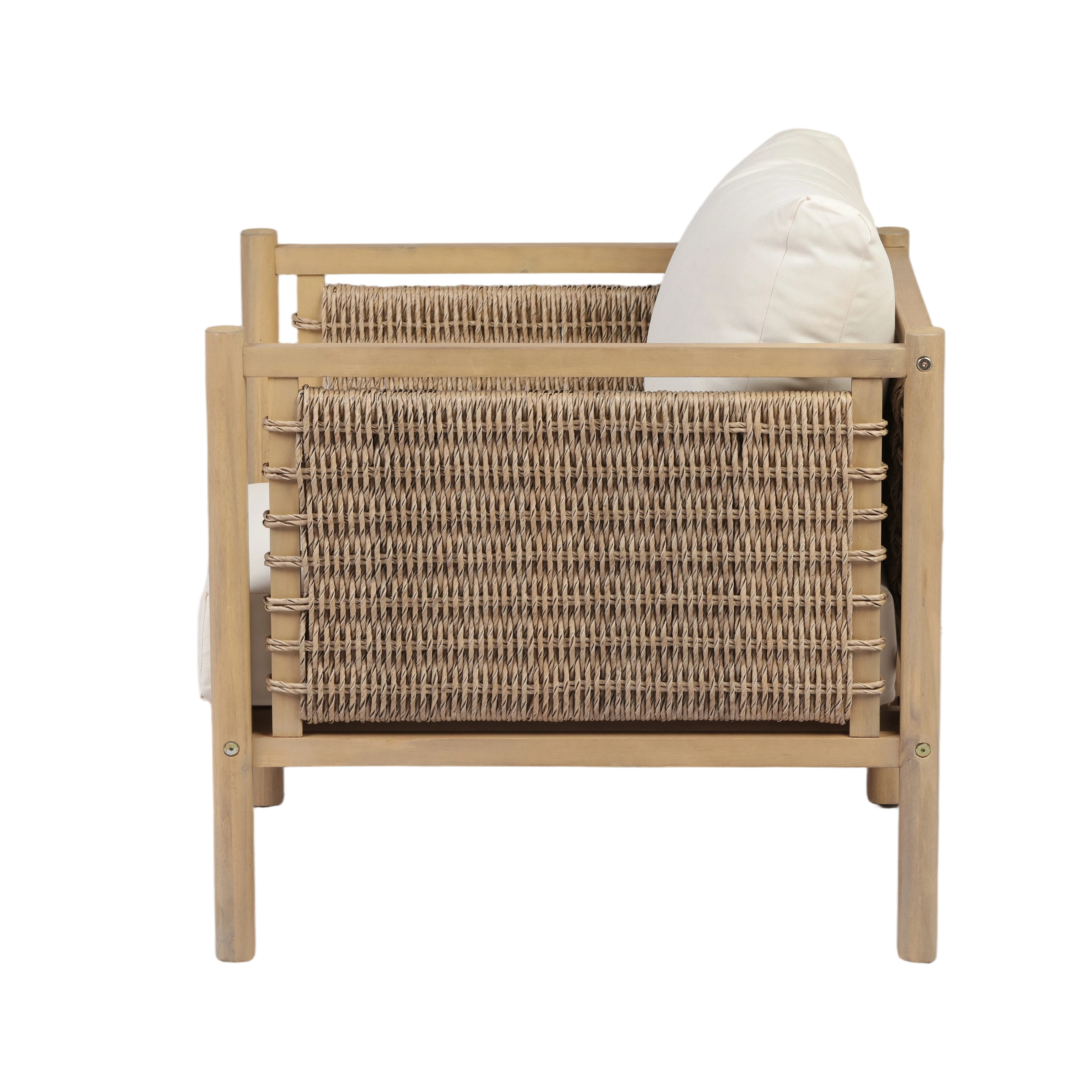 Acacia Wood Patio Chair
