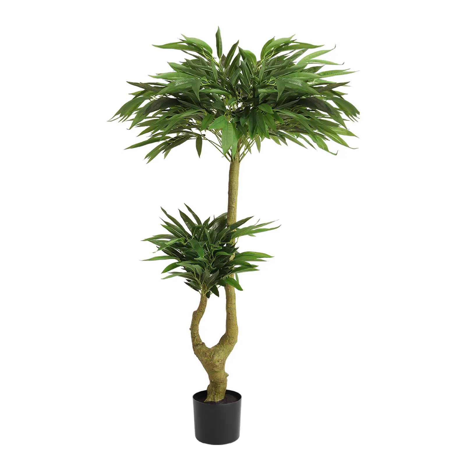 5FT Artificial Willow Tree Tall Fake Potted