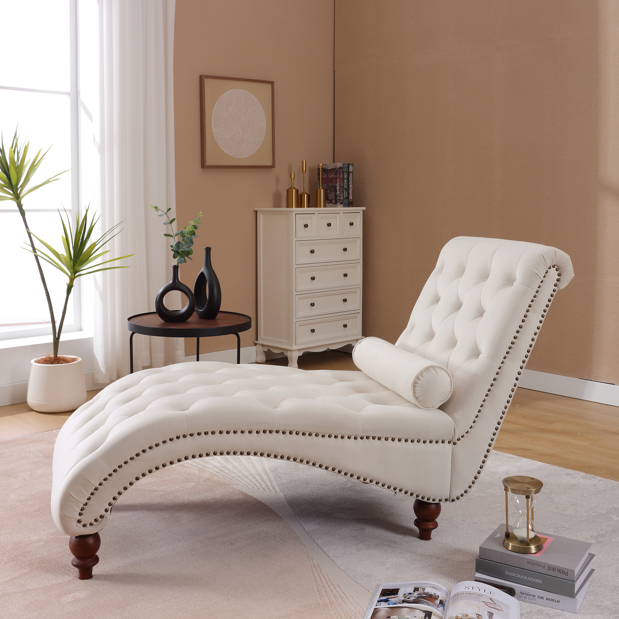 Velvet Recliner Chair