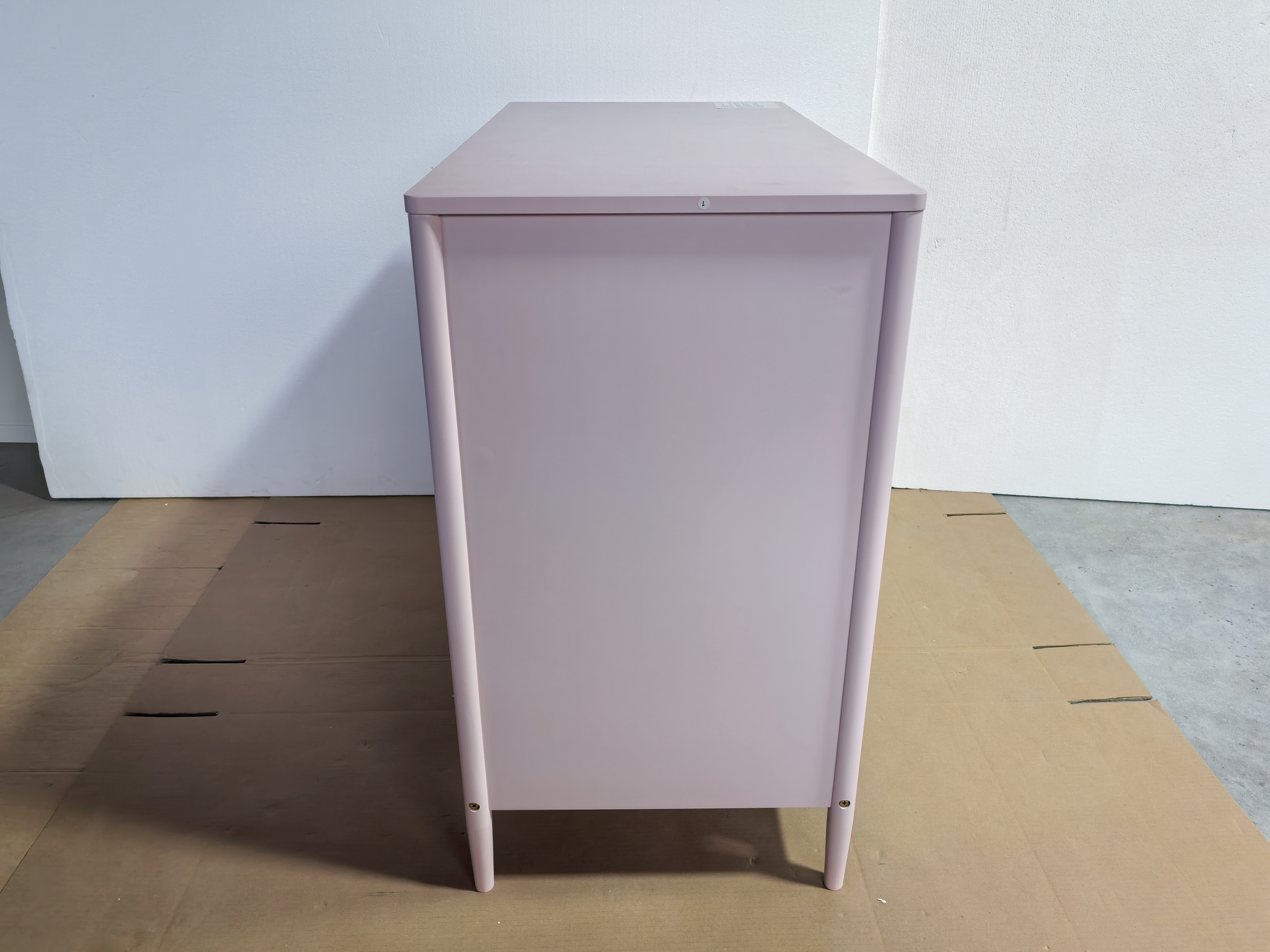 Pink 4-Drawer Kids Dresser — Wooden Storage Cabinet for Toddler — photo 3