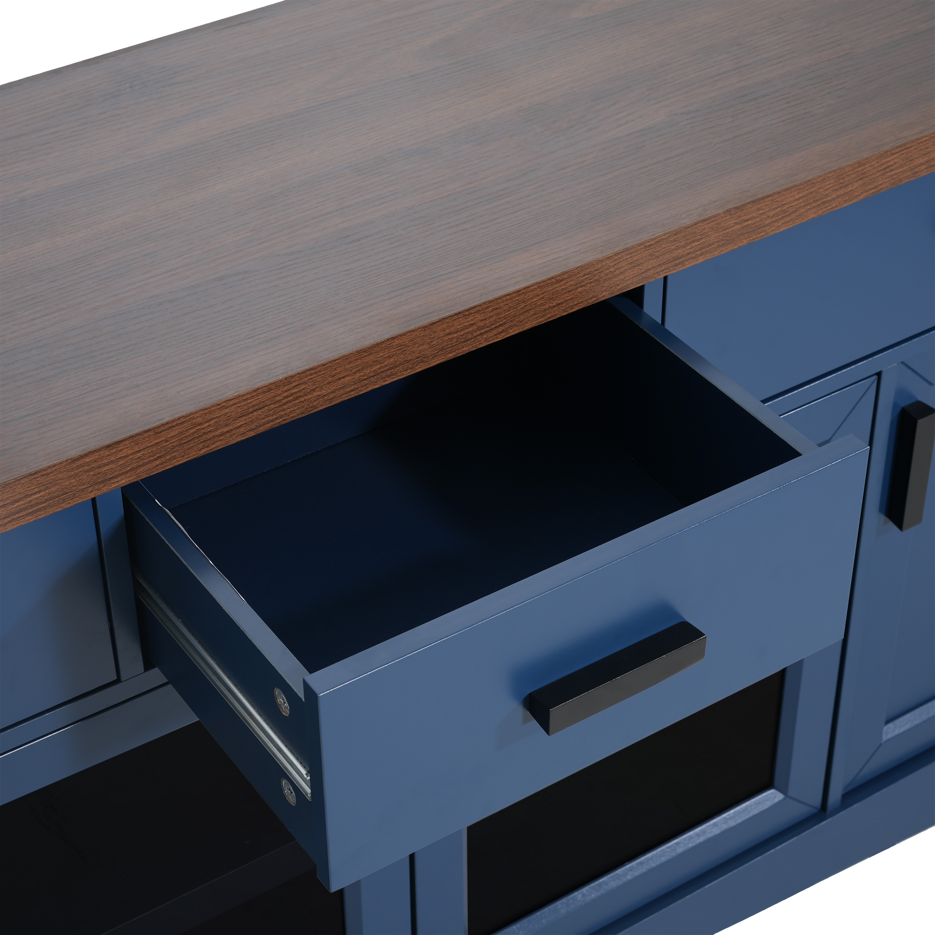 Blue TV Console, picture 3 of 5