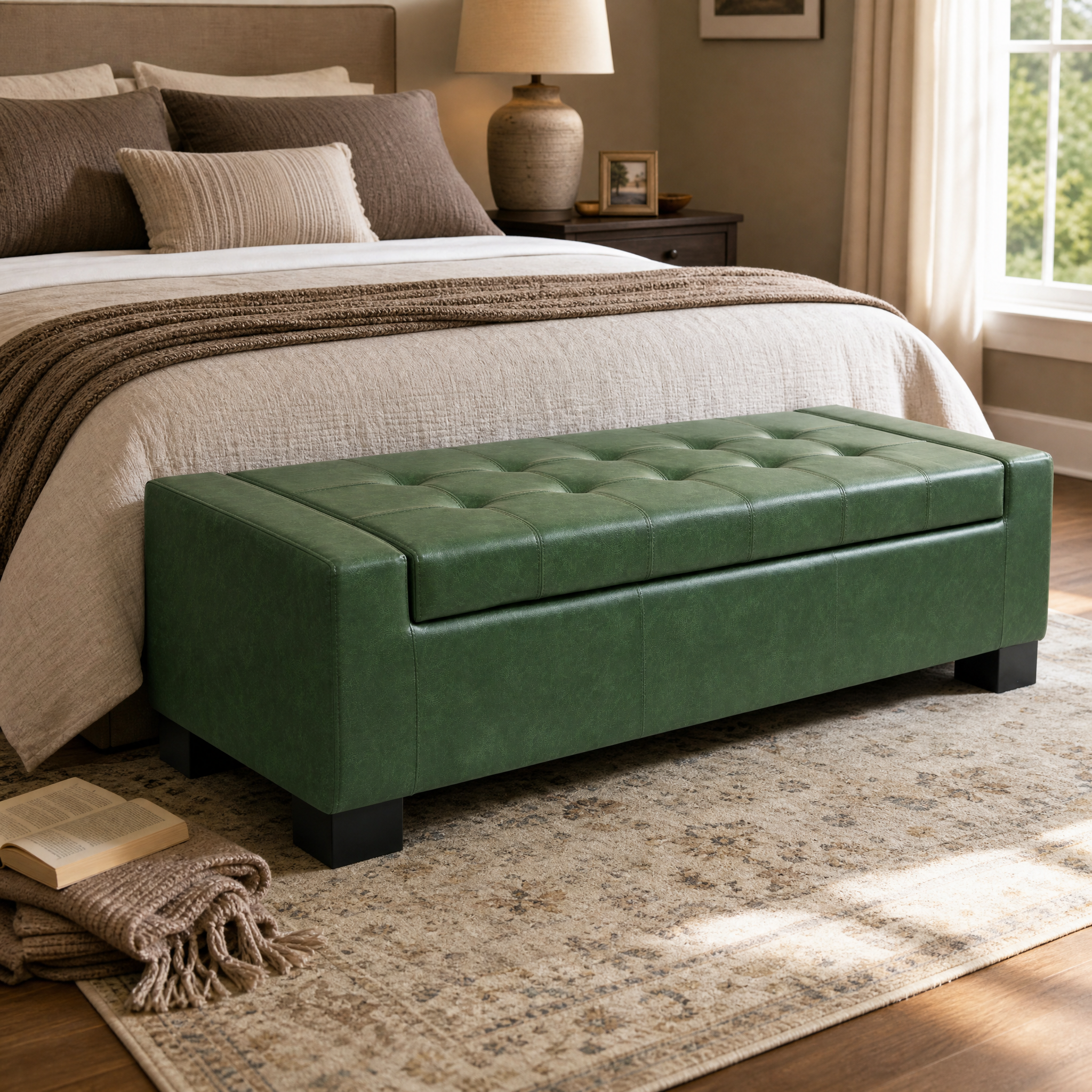 Storage Ottoman Bench, picture 3 of 5