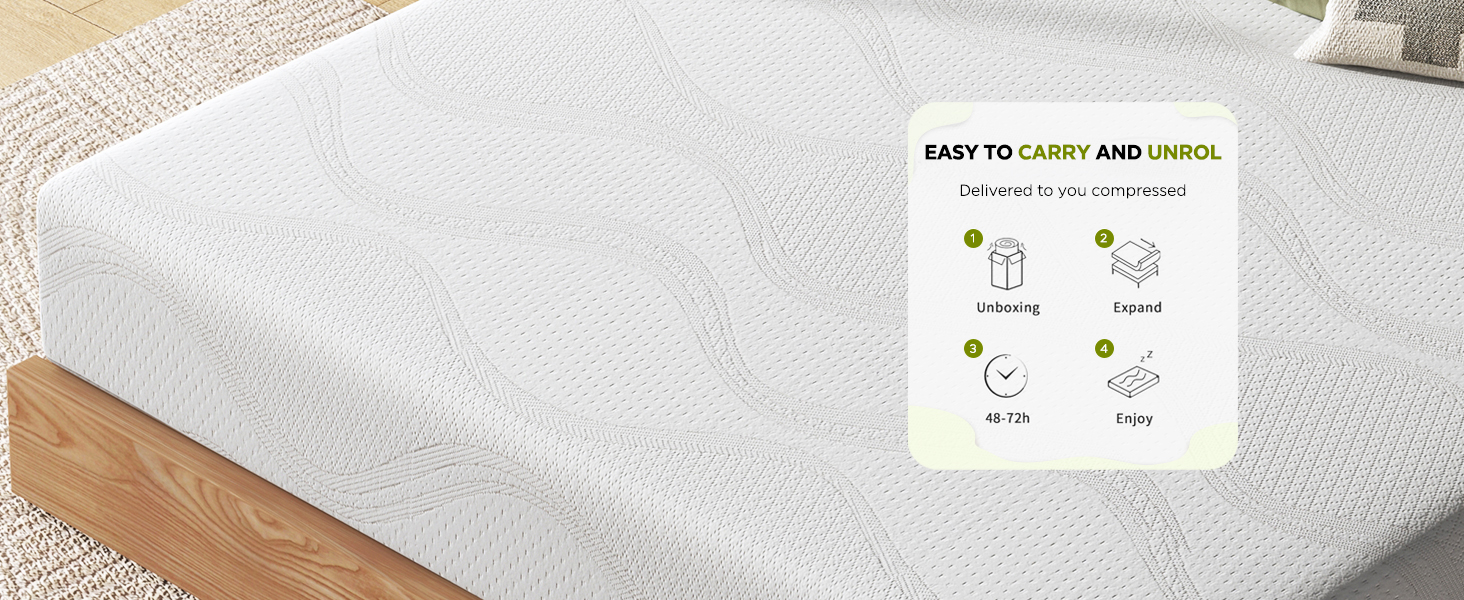 Twin Size Memory Foam Mattress — photo 6