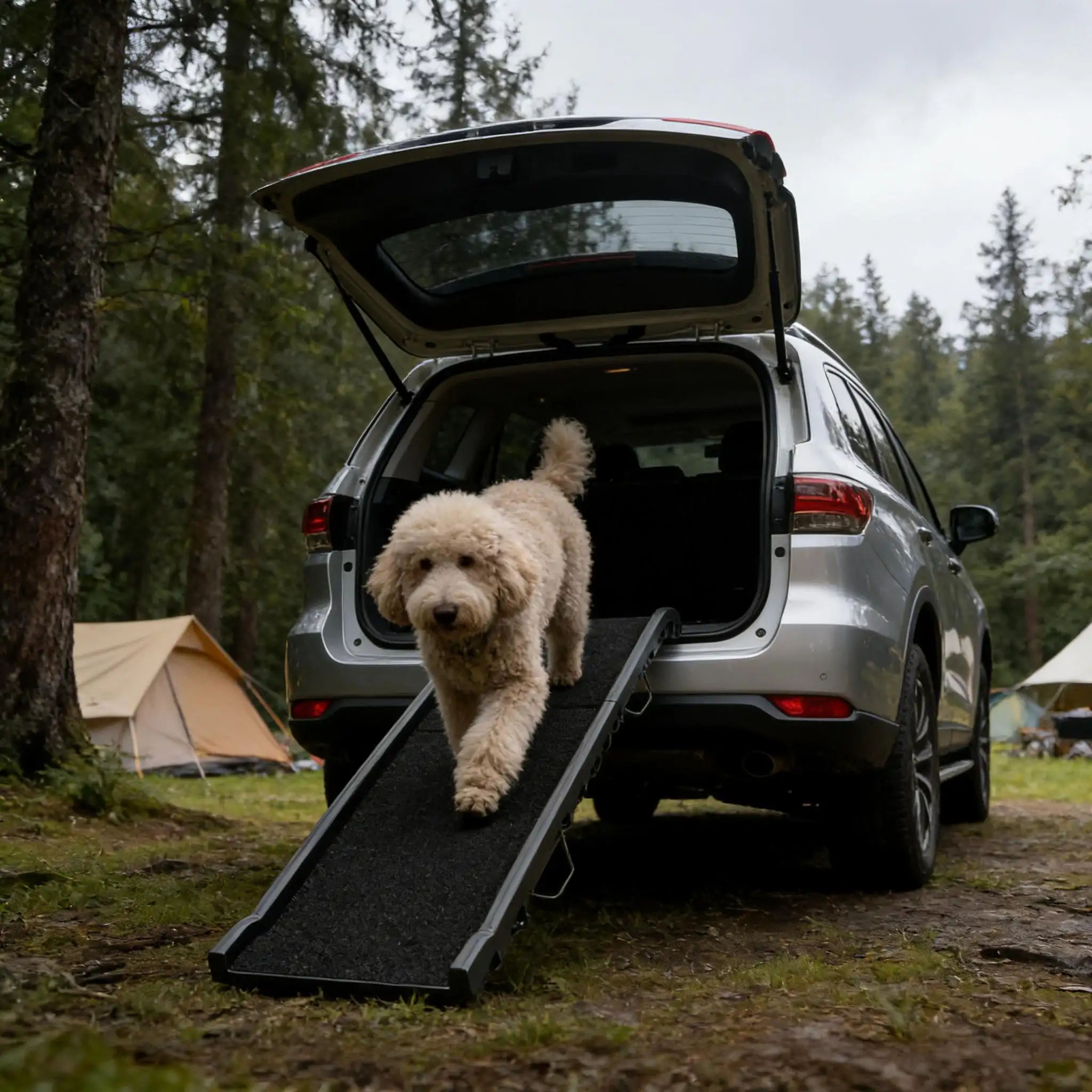 Pet Ramp, Gentle Slope Foldable Dog Car