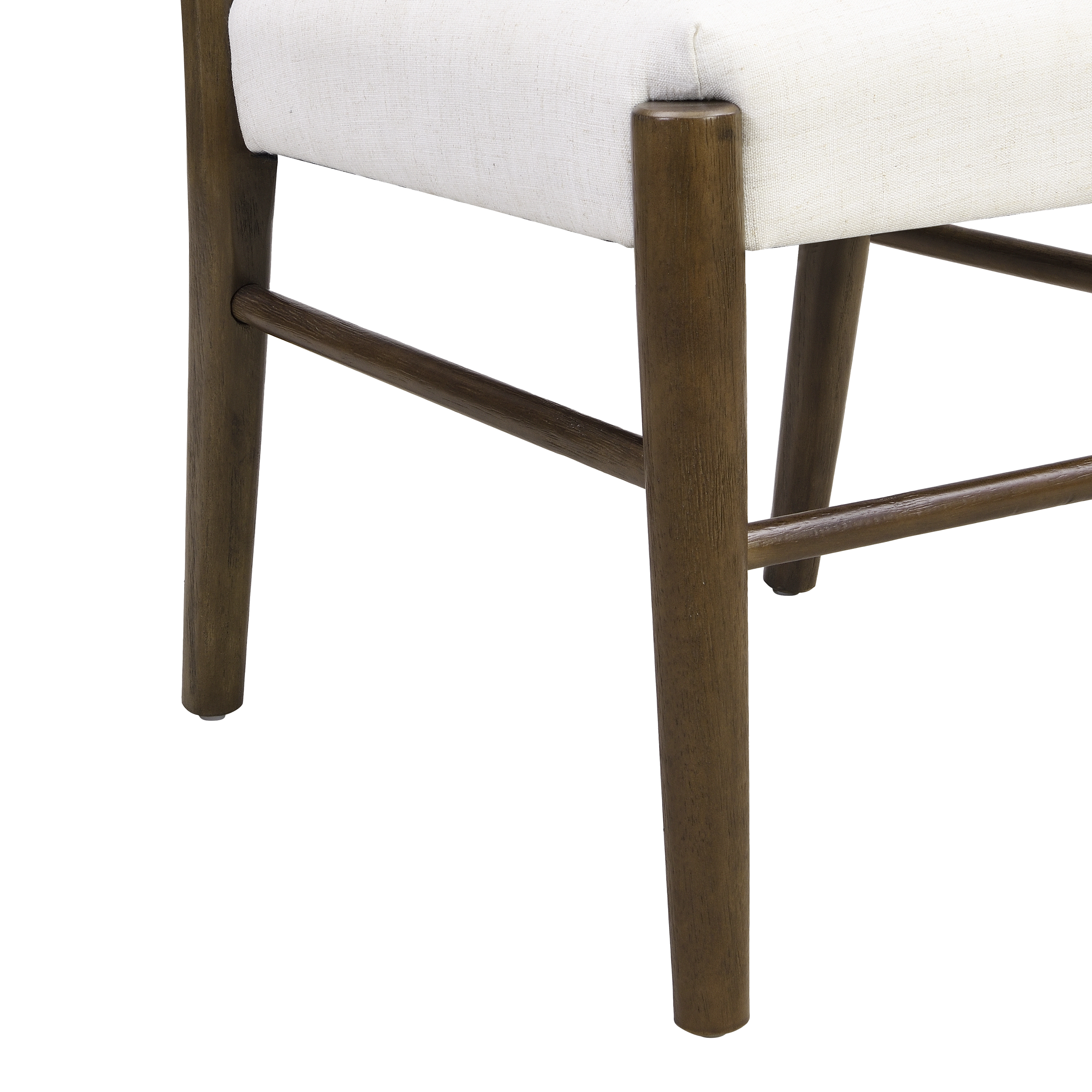 Upholstered Ladder Back Dining Chair, picture 4 of 5