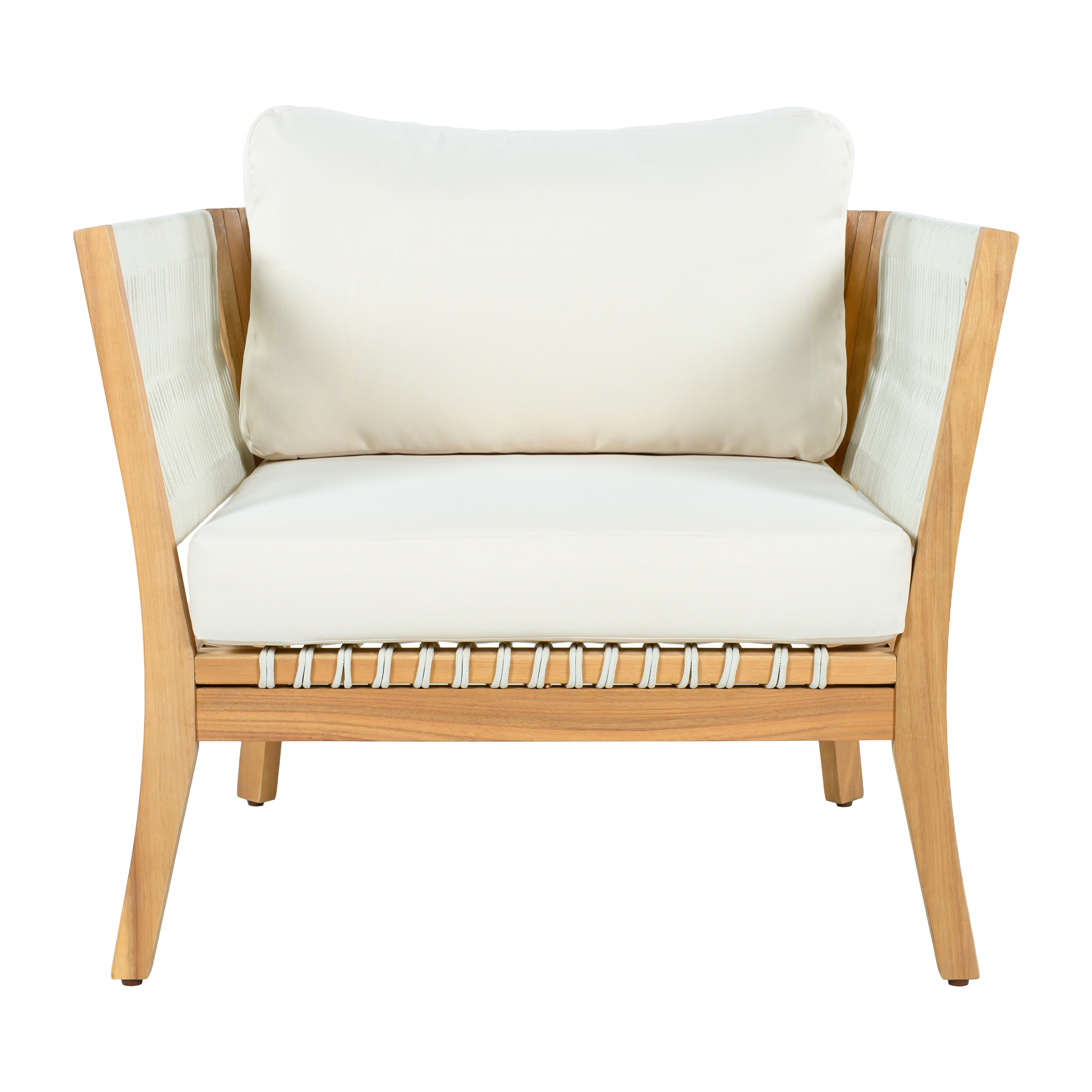 Acacia Wood Patio Chair, picture 2 of 5