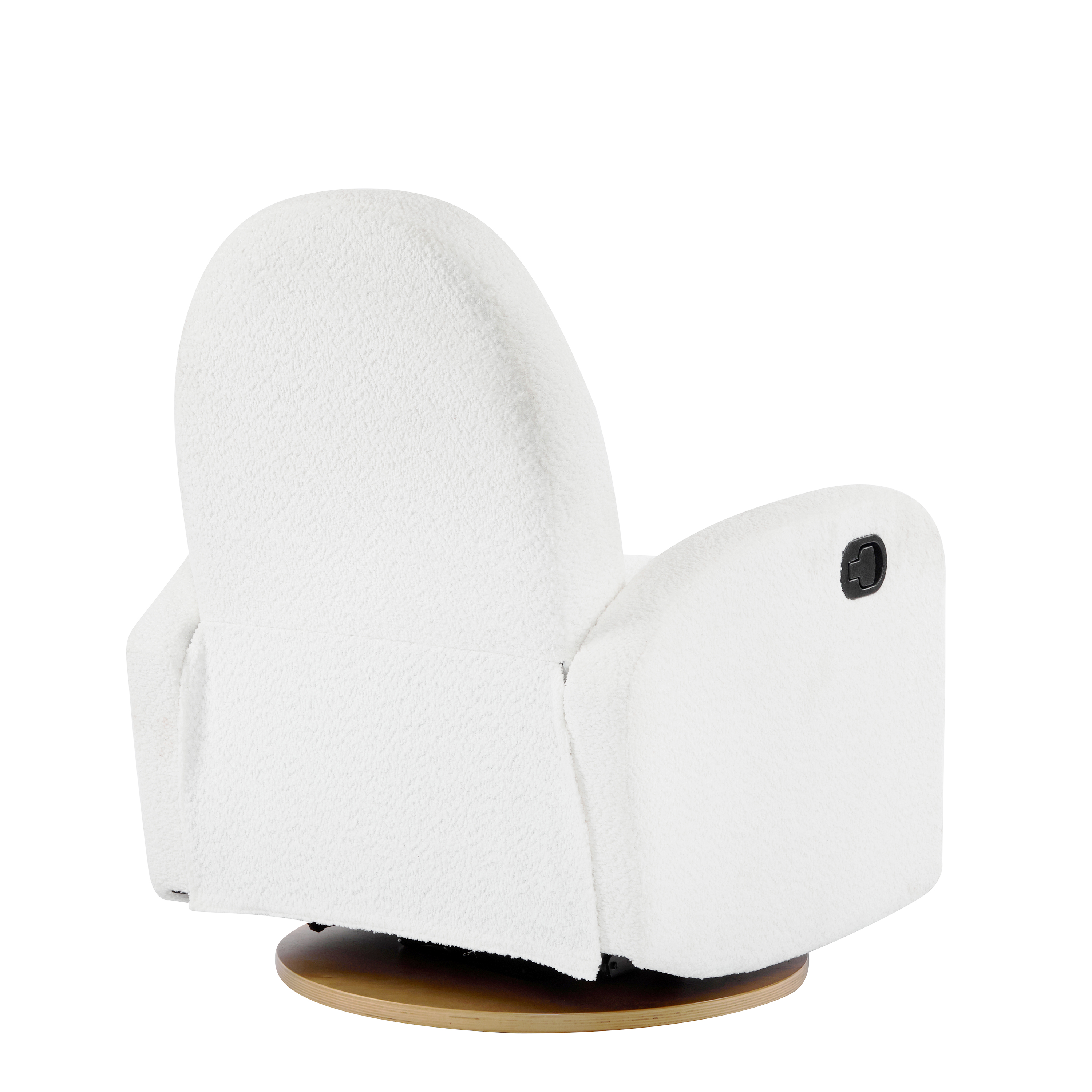 Boucle Swivel Glider Recliner Chair