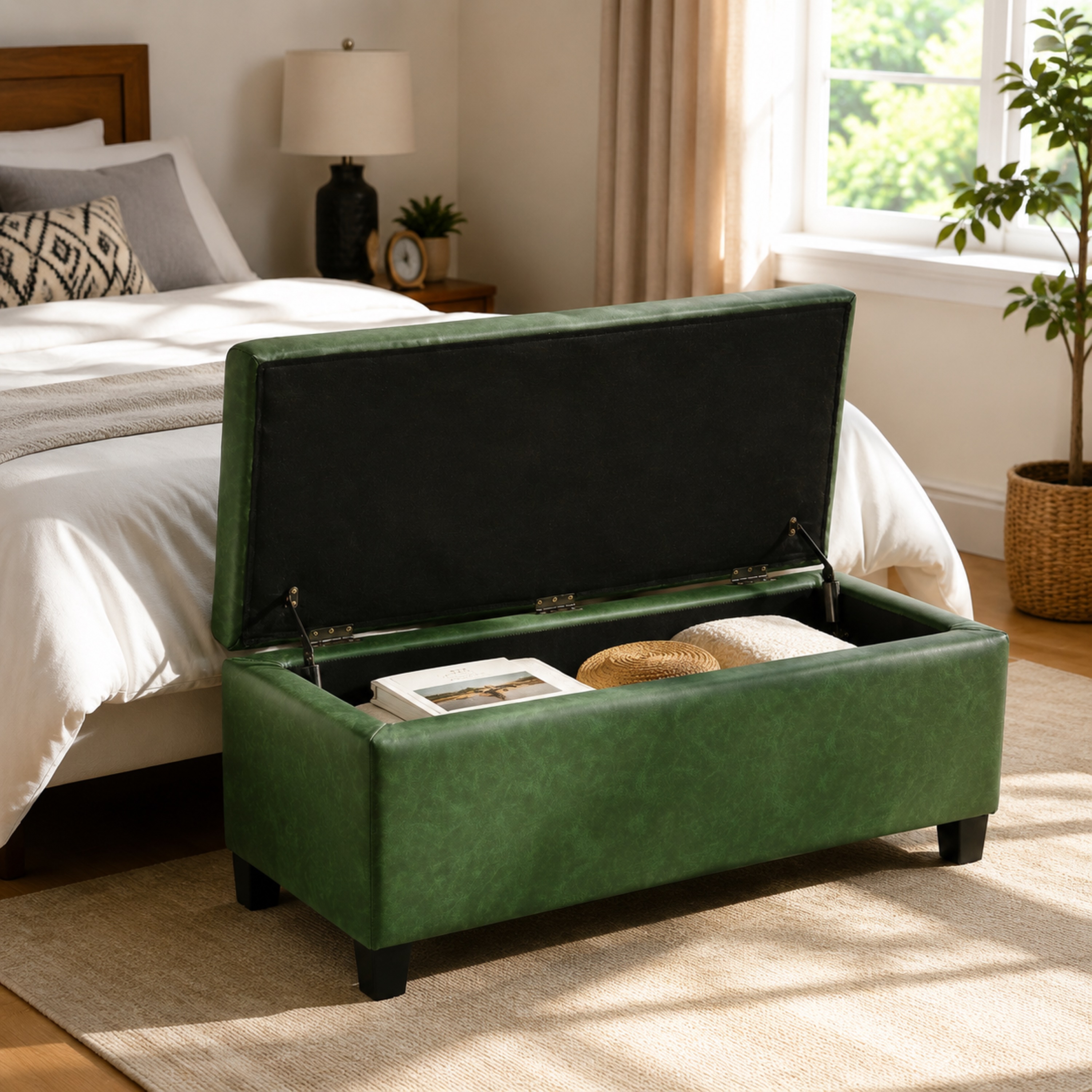 Storage Ottoman Bench, picture 2 of 5