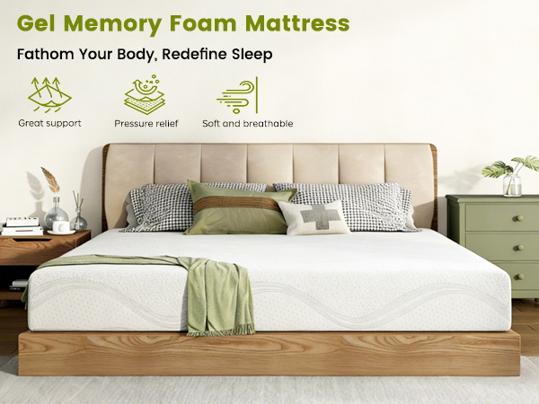King Size Memory Foam Mattress — photo 8
