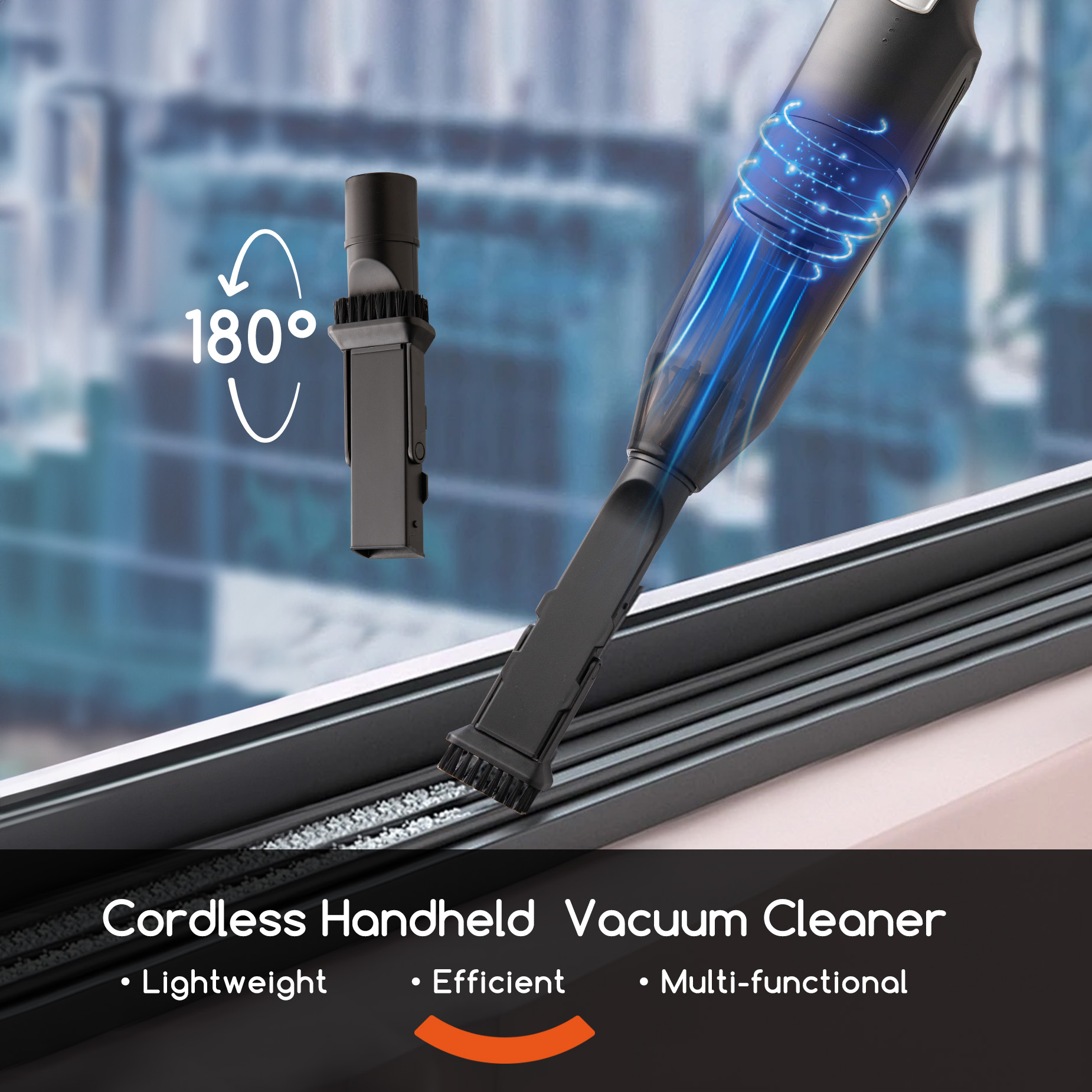 Cordless Stick/Handheld Vacuum Cleaner, 10-17Kpa 2-Level Powerful Suction,Fast Charging-Use Durable,Latest Household Vacuum Cleaners for Cleaning Flooring, Carpets, Sofas, Car Seat,Hair and Dust — foto 8