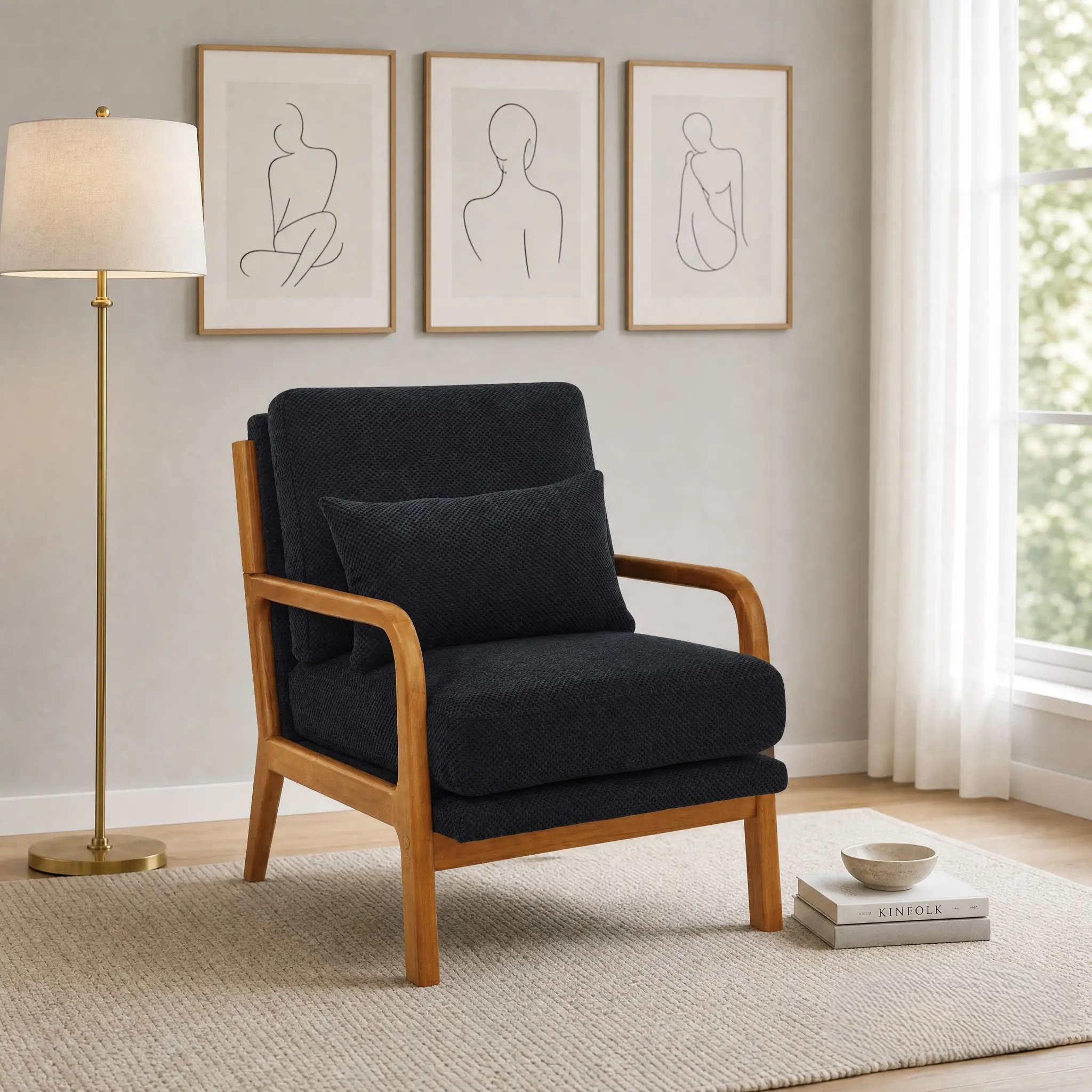 Wooden Lounge Chair