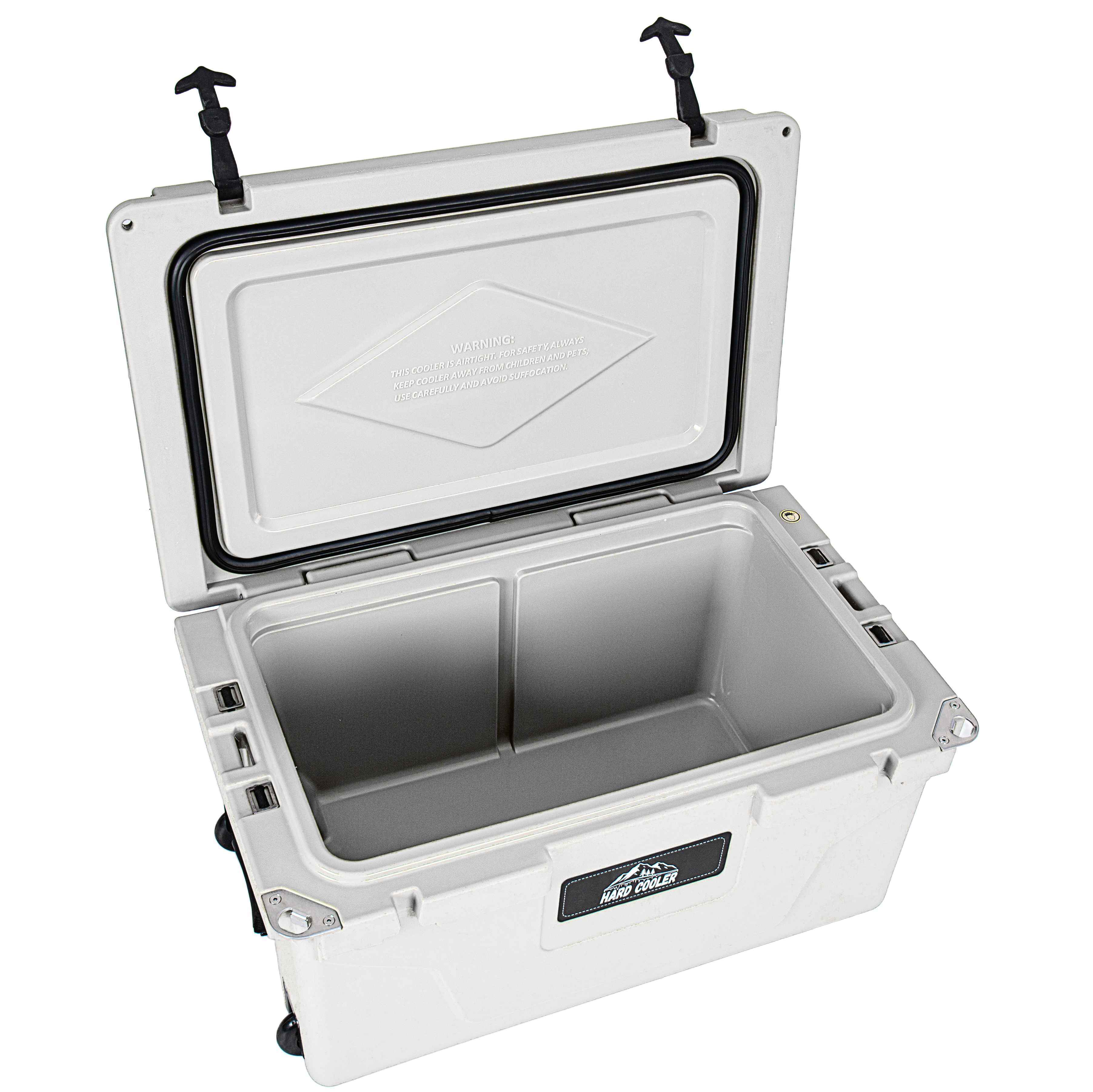 White outdoor Camping Picnic Fishing portable cooler 65QT Portable Insulated Cooler Box — foto 3