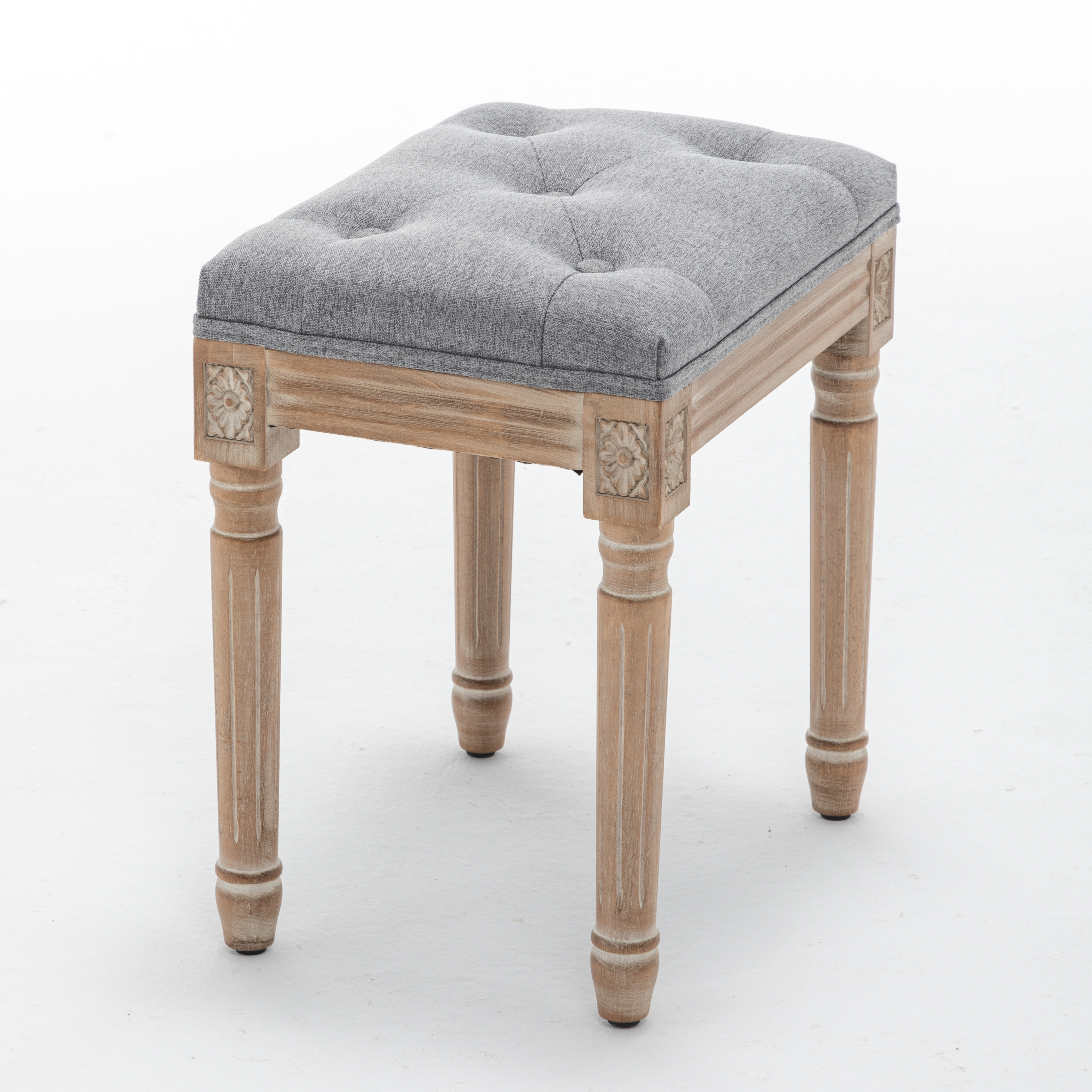 Tufted Vanity Stool, picture 2 of 5