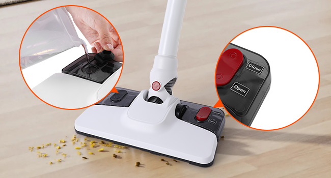 Lightweight Stick Vacuum Cleaner, Unique Vacuum and Mop Combo - 3 Dust Filters/Microfiber Pads,Corded Stick Vacuums & Electric Brooms - 400W 12Kpa Suction for Kitchen, Bedroom, Living Room — foto 2