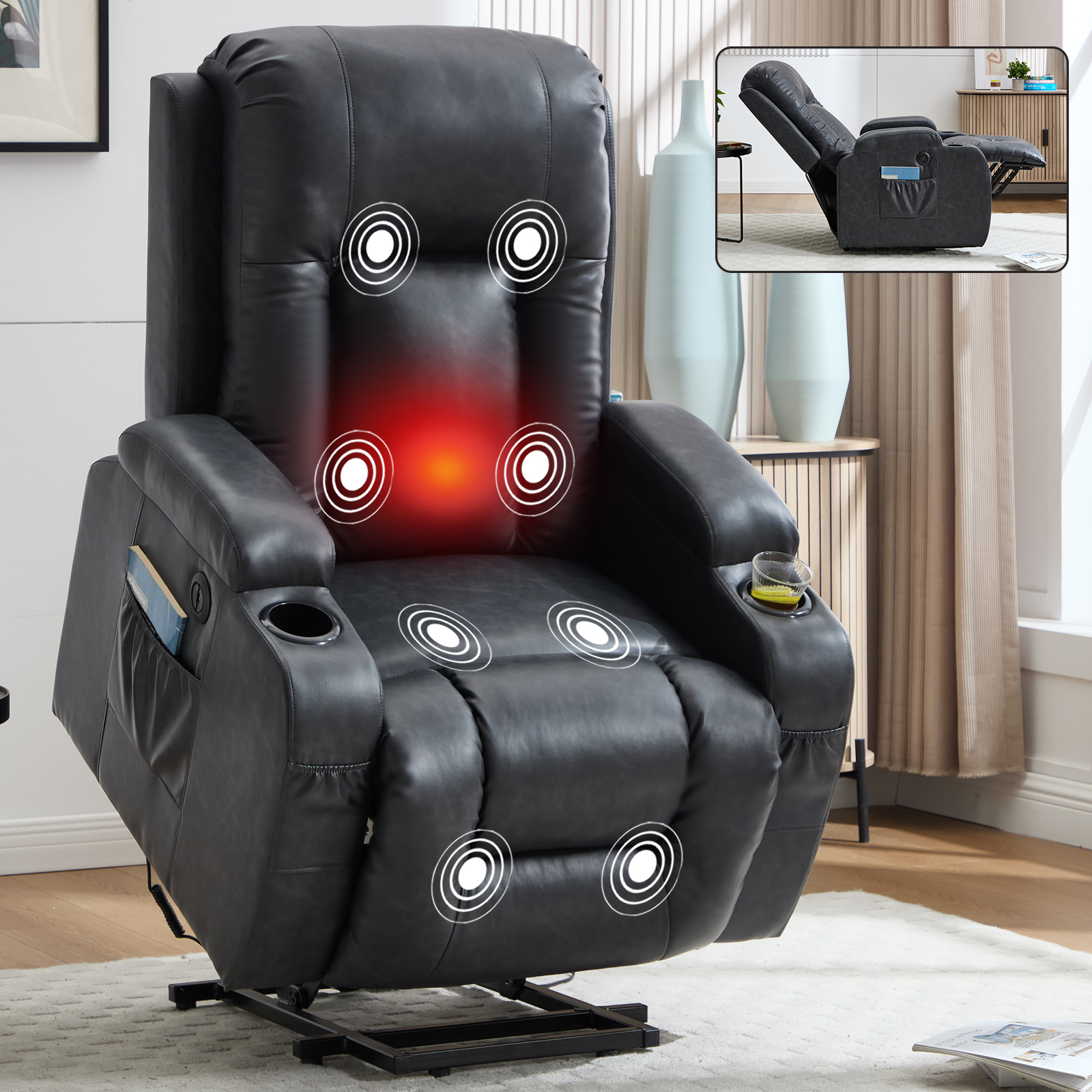 Power Lift Recliner Chair
